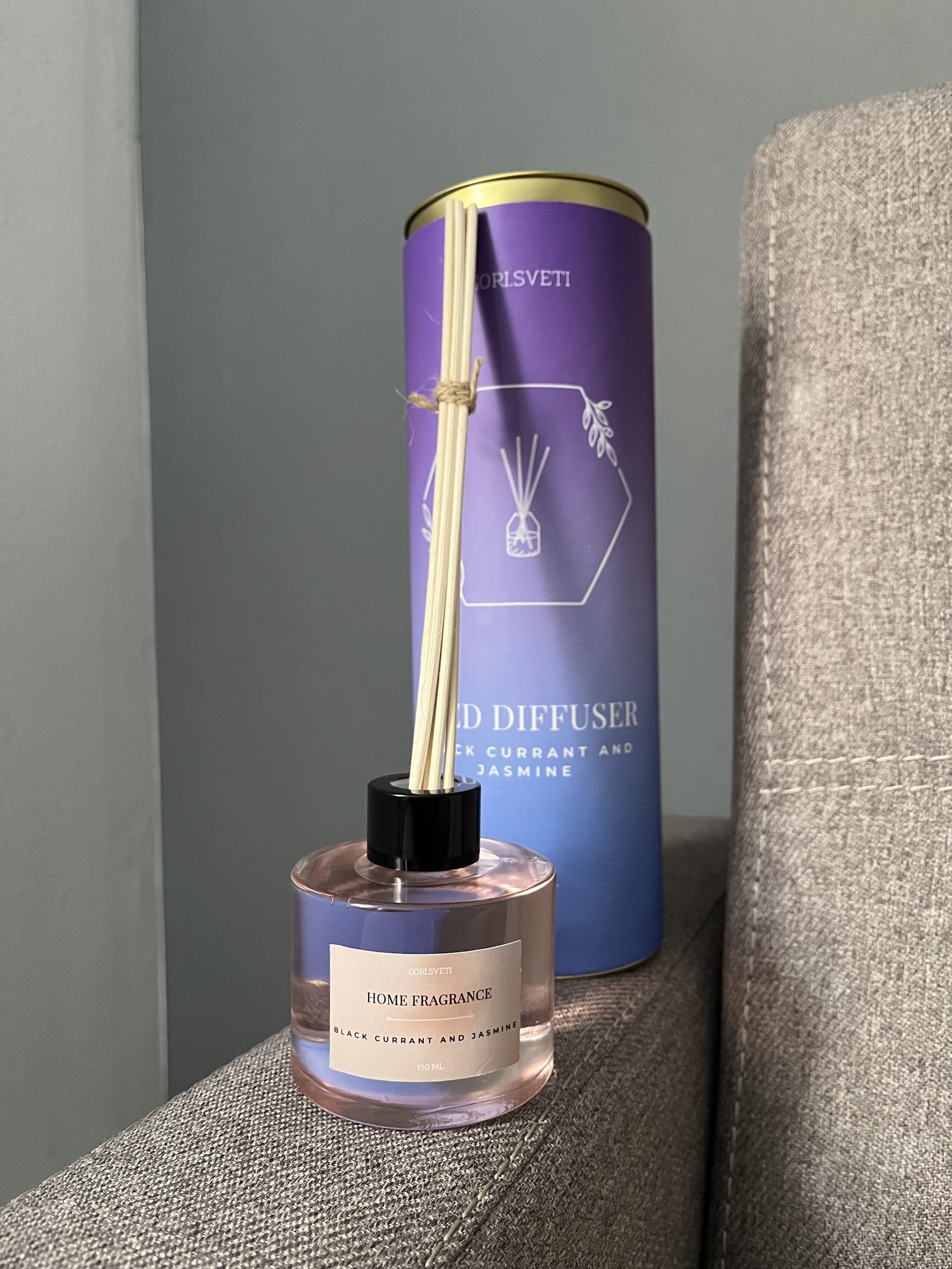 Reed Diffuser Black Currant and Jasmine