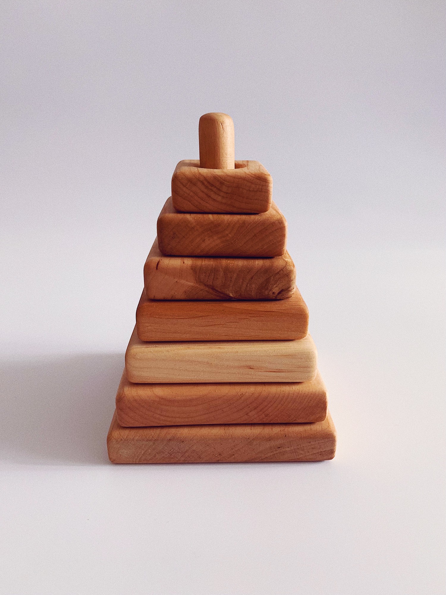 Wooden pyramid "Square"