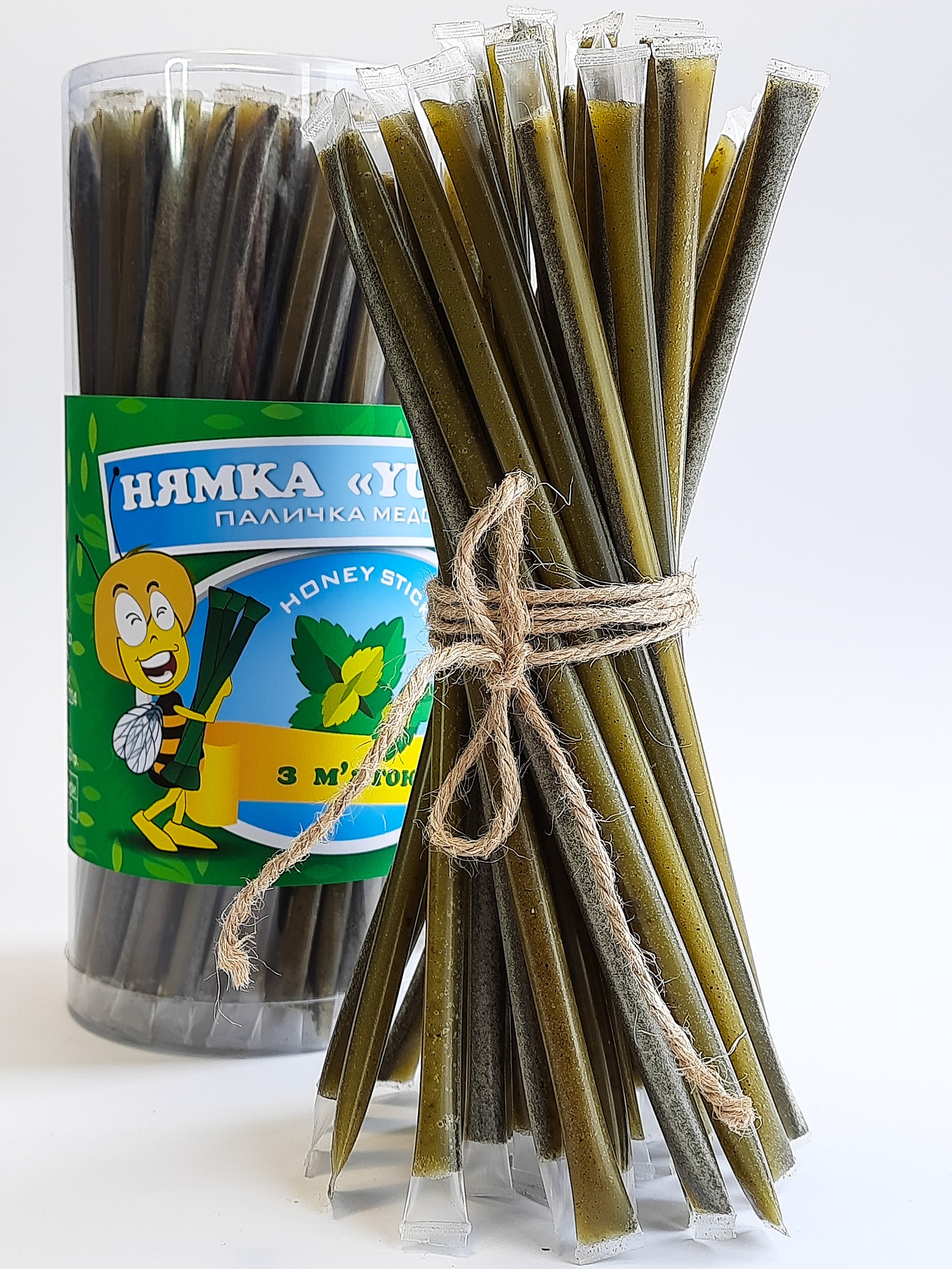 Honey stick mint "yummy", 10 grams (100 pieces) 18903 from