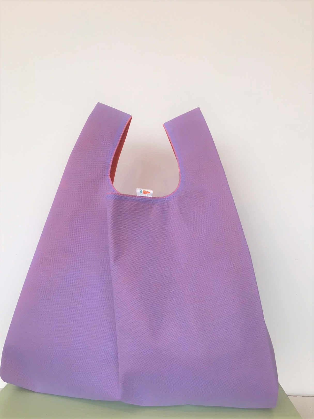 "Morti" large shopper bag for shopping, handmade. Tote bag.