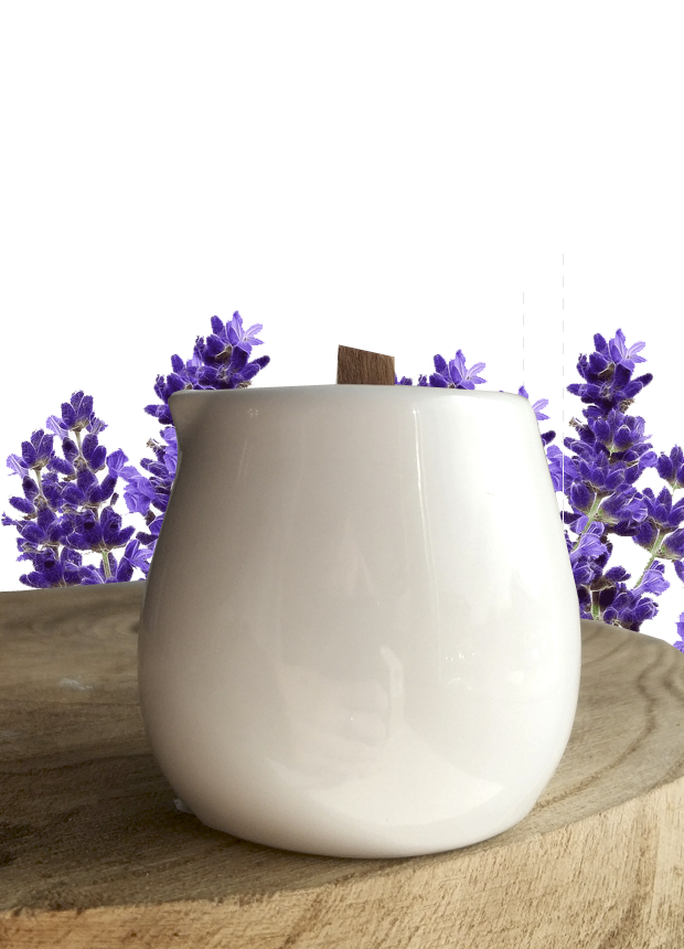 Massage spa candle Purity "Lavender" 90 ml