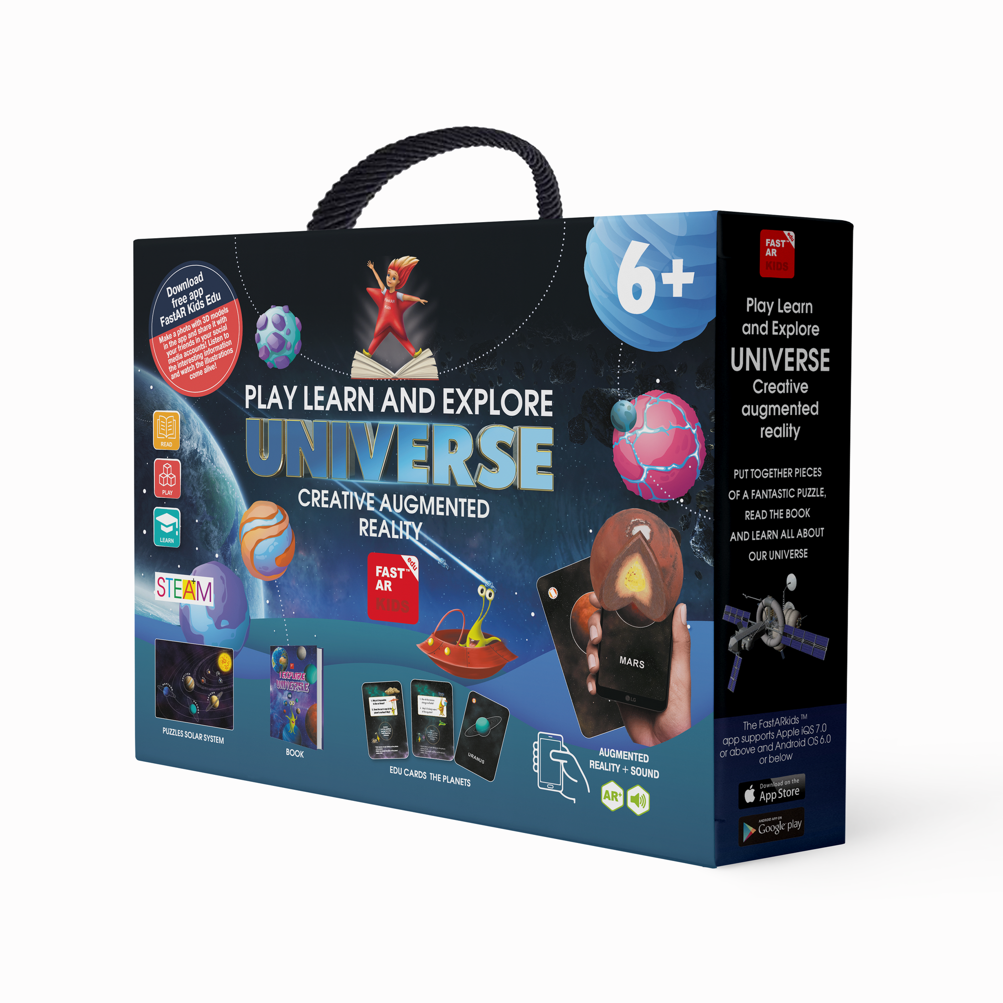 THE UNIVERSE set with augmented reality
