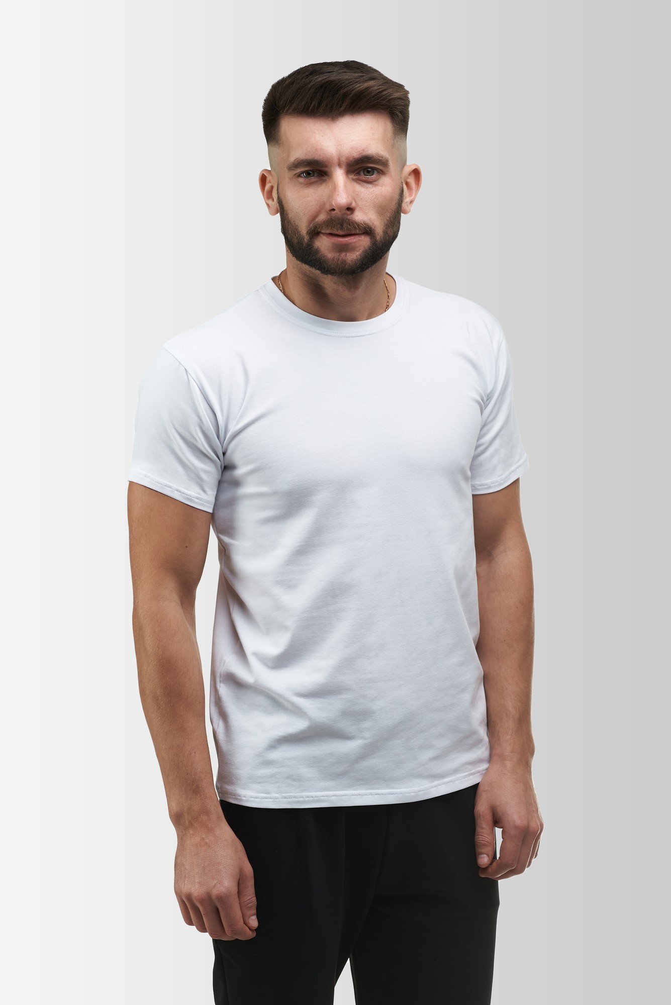 Men's classic T-shirt Vsetex White
