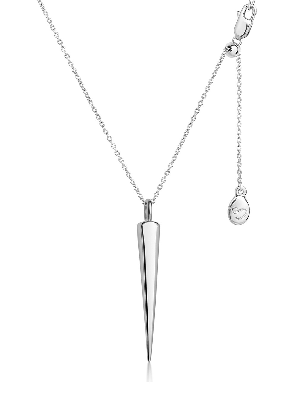 Sterling Silver Thorn Pendant