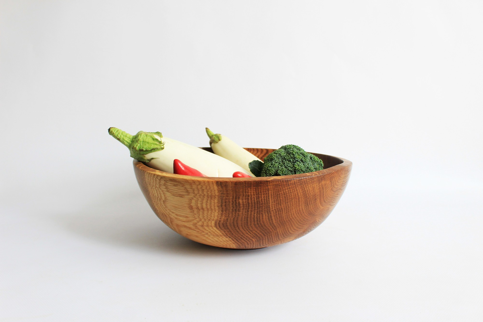 wooden bowl, centerpiece bread dish, hand carved kitchen decor, eco safe