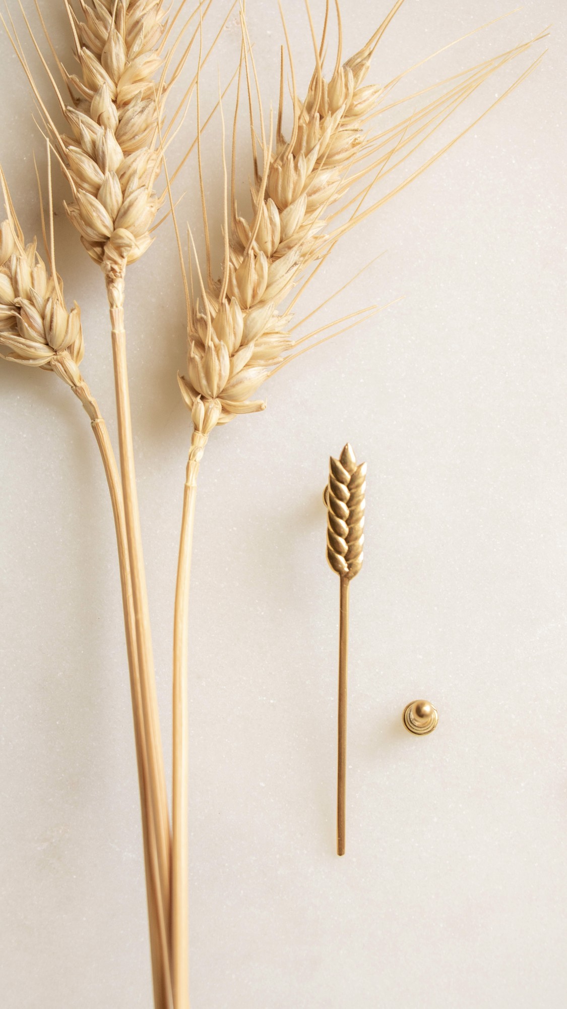 Golden Wheat Earrings