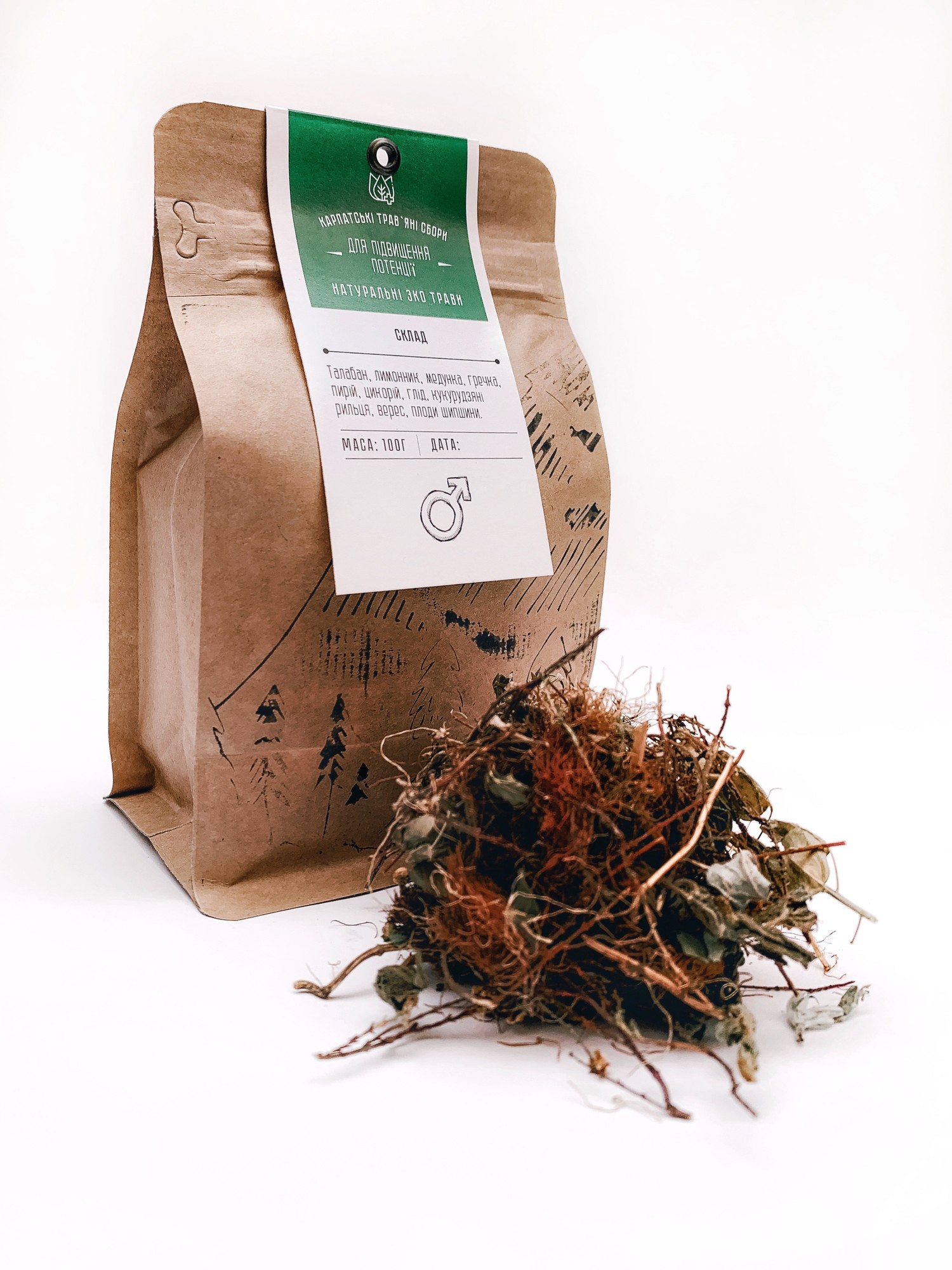 Herbal collection to increase potency herbal tea medicinal herbal tea
