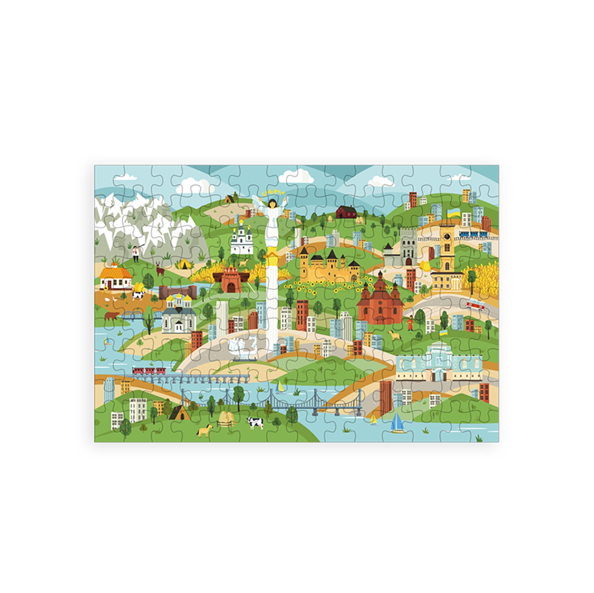 Puzzle "Cities"