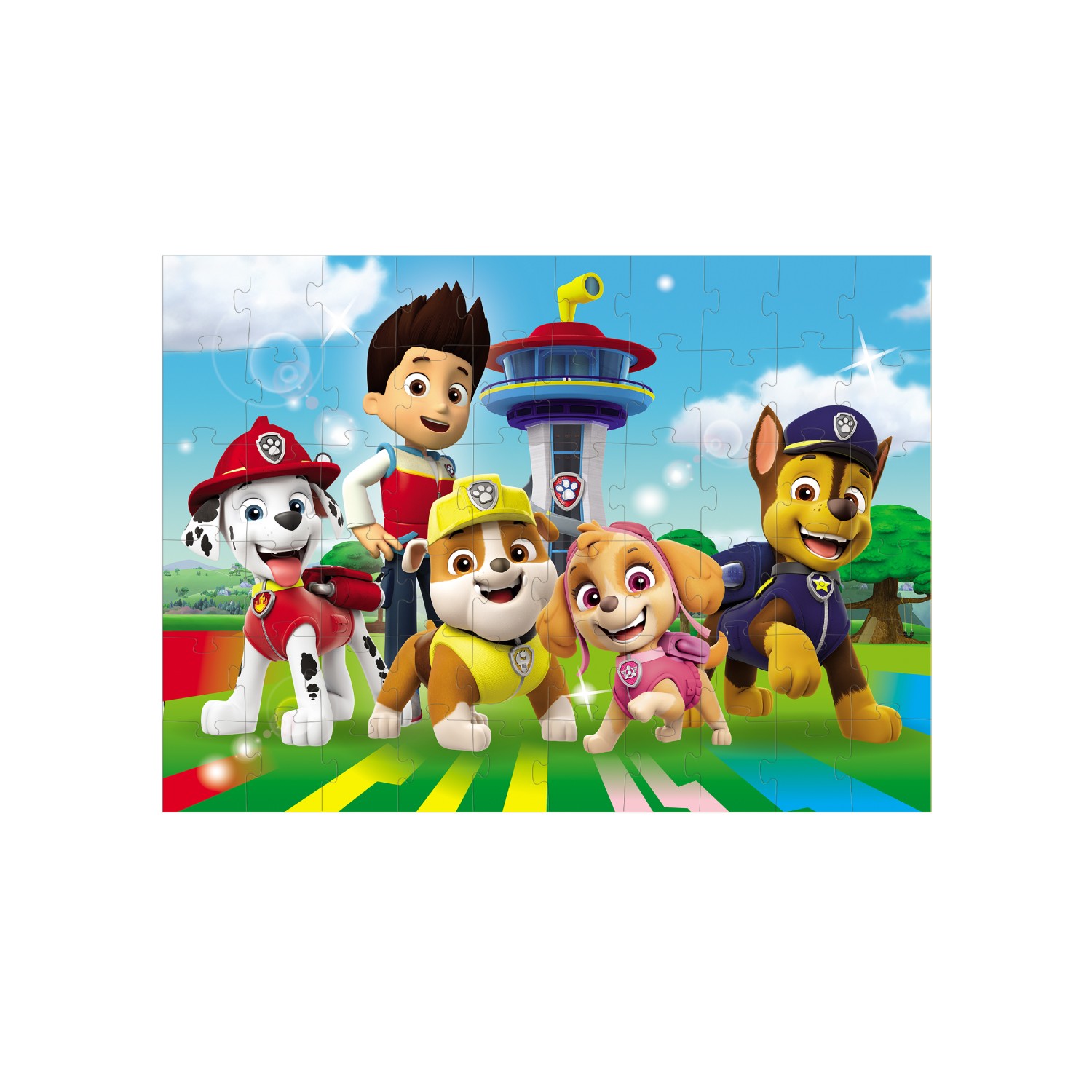  Paw Patrol's Chase Marshmallow Head, Sugar Coated and