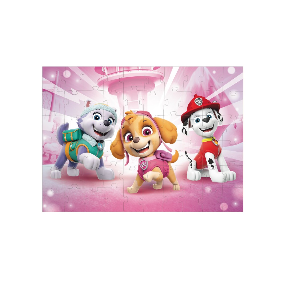 Paw Patrol Girls Lunch Set Pink 3 Piece Skye & Everest