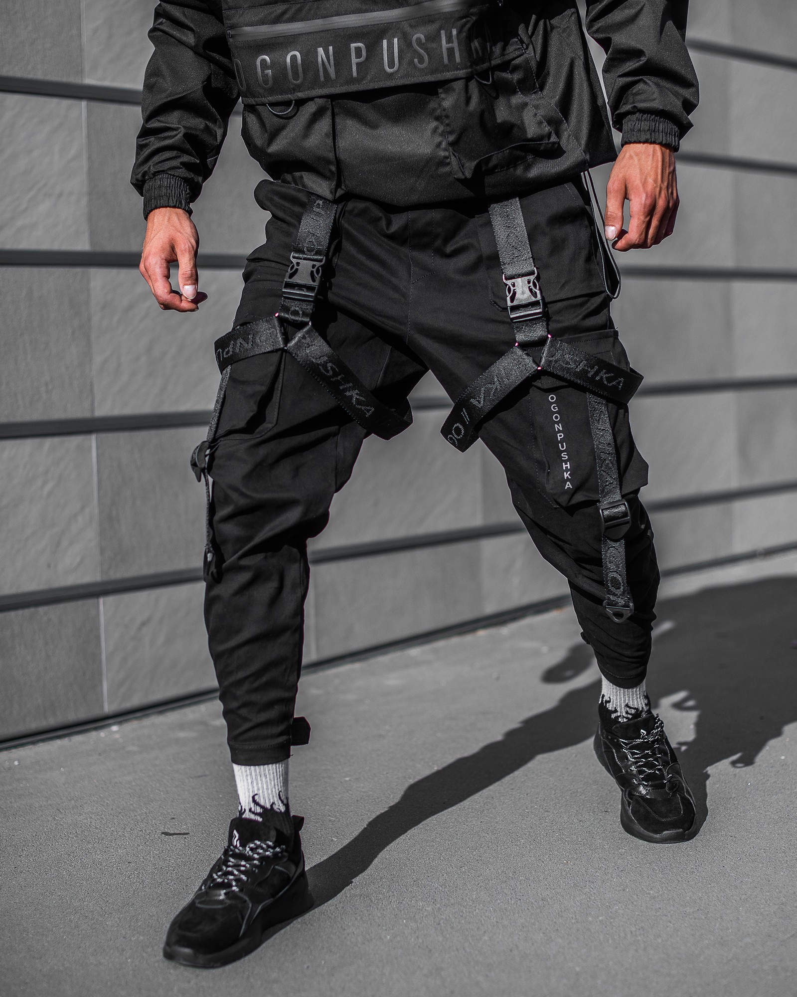 Cargo pants for men ogonpushka combo black - 21483 from OGONPUSHKA with ...