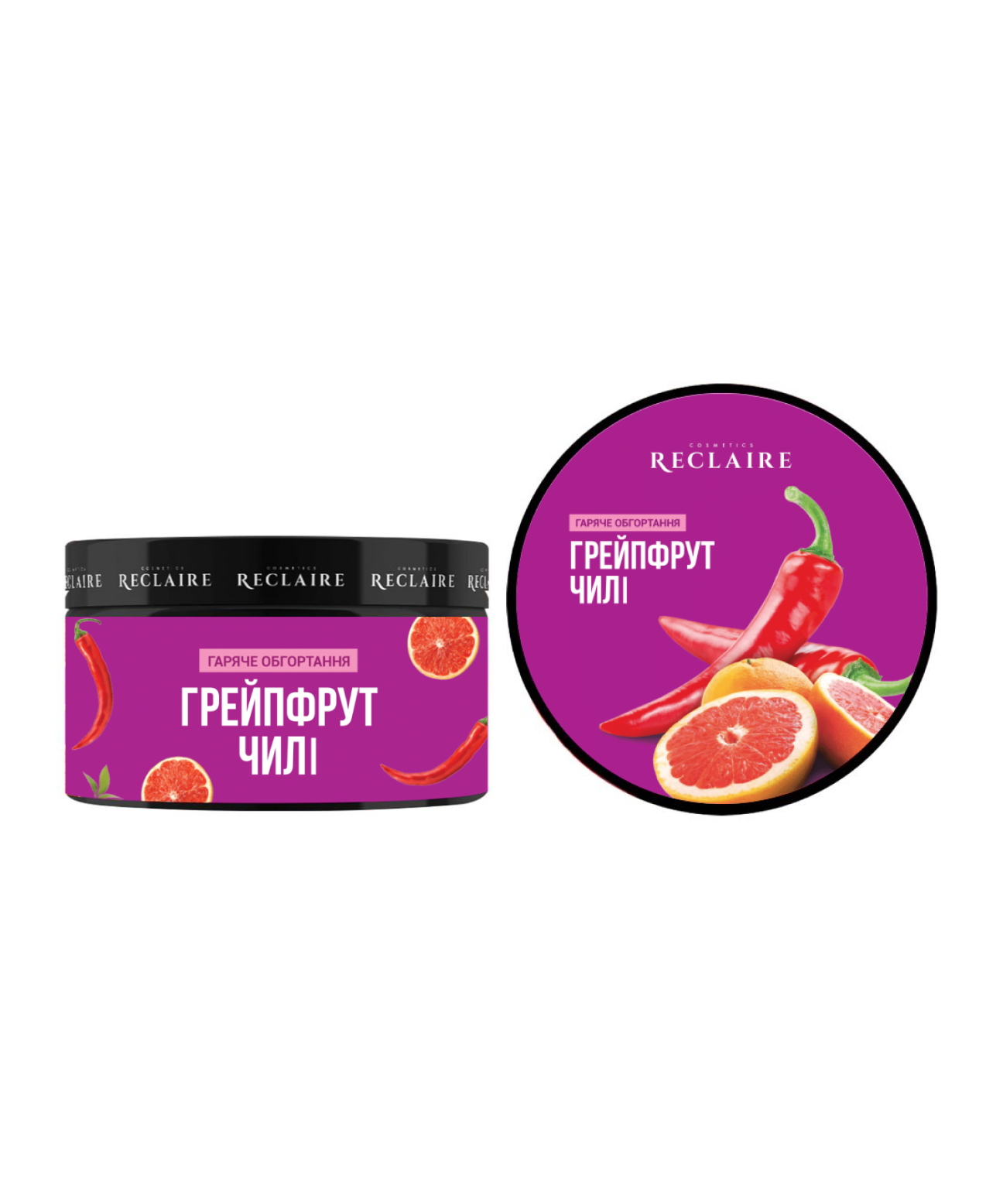 Hot Anti-Cellulite Body Wrap "Grapefruit & Chilli" Reclaire