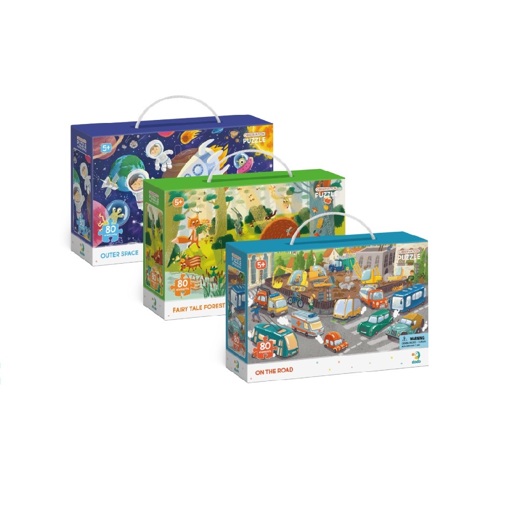 Set of 3 puzzles Dodo Observational (300366/368/370)