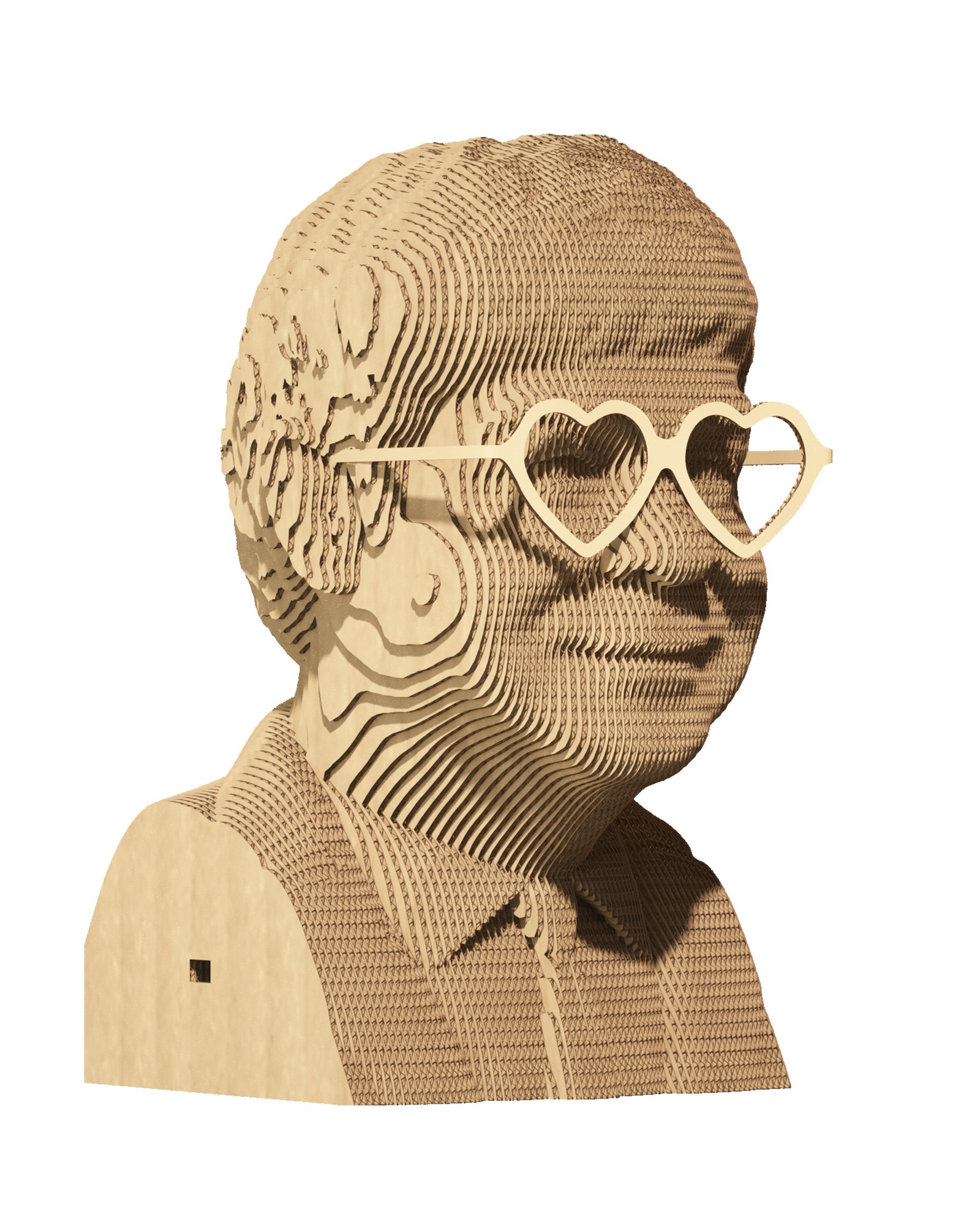 máquina Rocío Generoso 3d eco sculpture puzzle elton john - 21793 from Cartonic with donate to u24