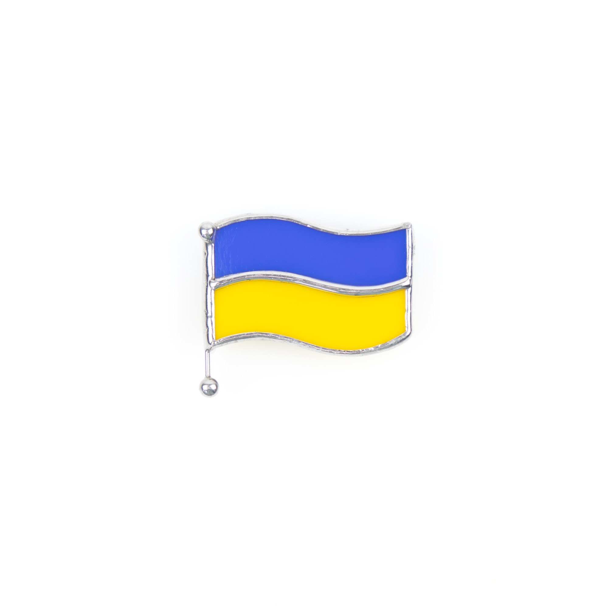 Ukrainian flag pin