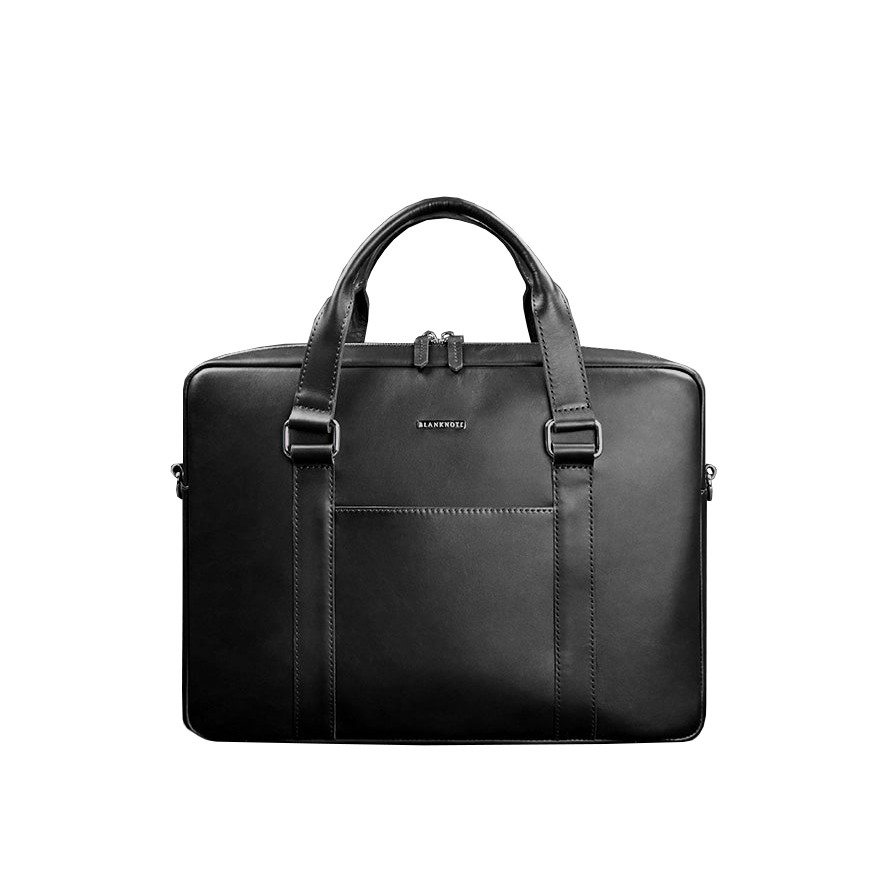 Leather Laptop bag black BN-BAG-37-g