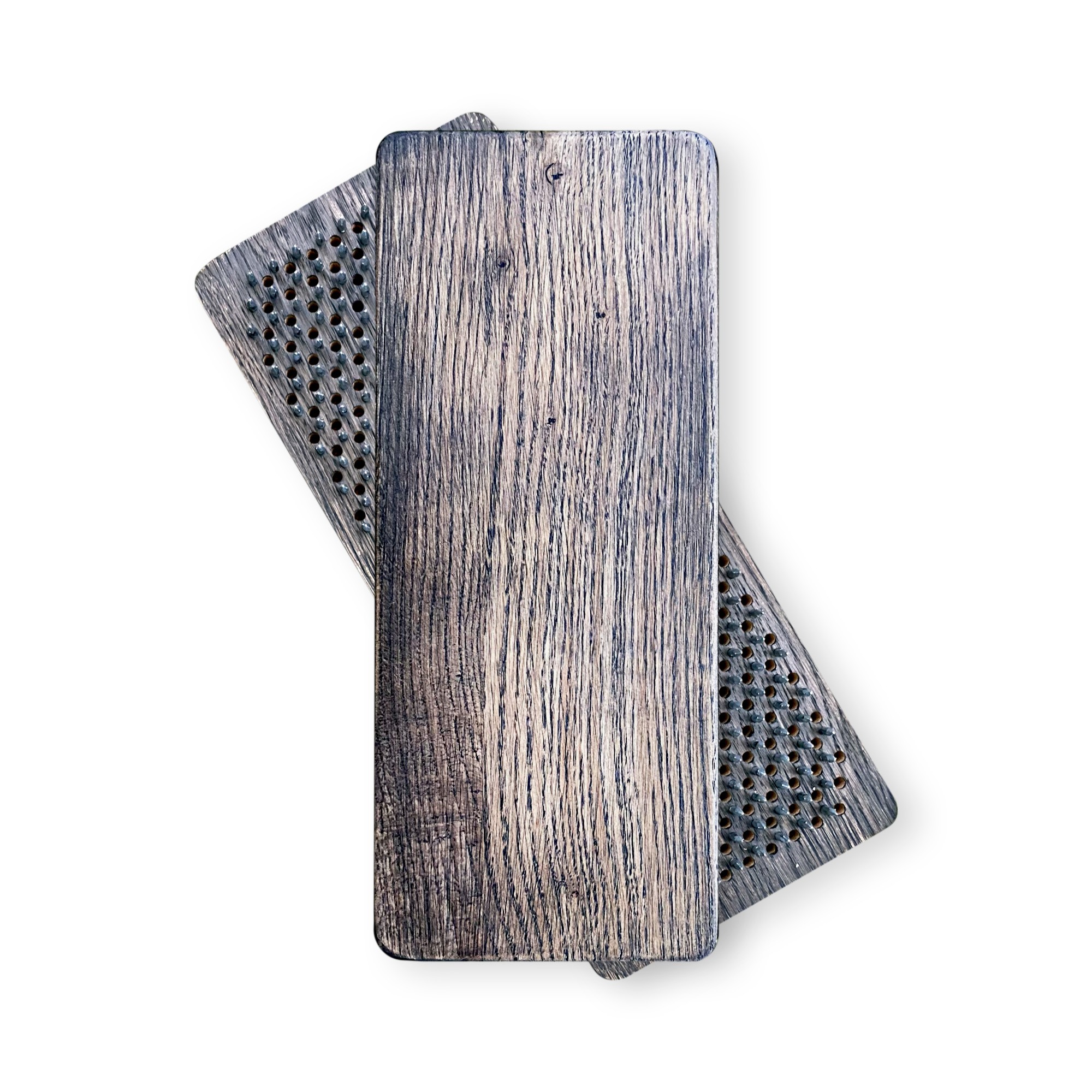 Oh! SADHU Board for Yoga from Natural Oak Wood, Rectangle Black