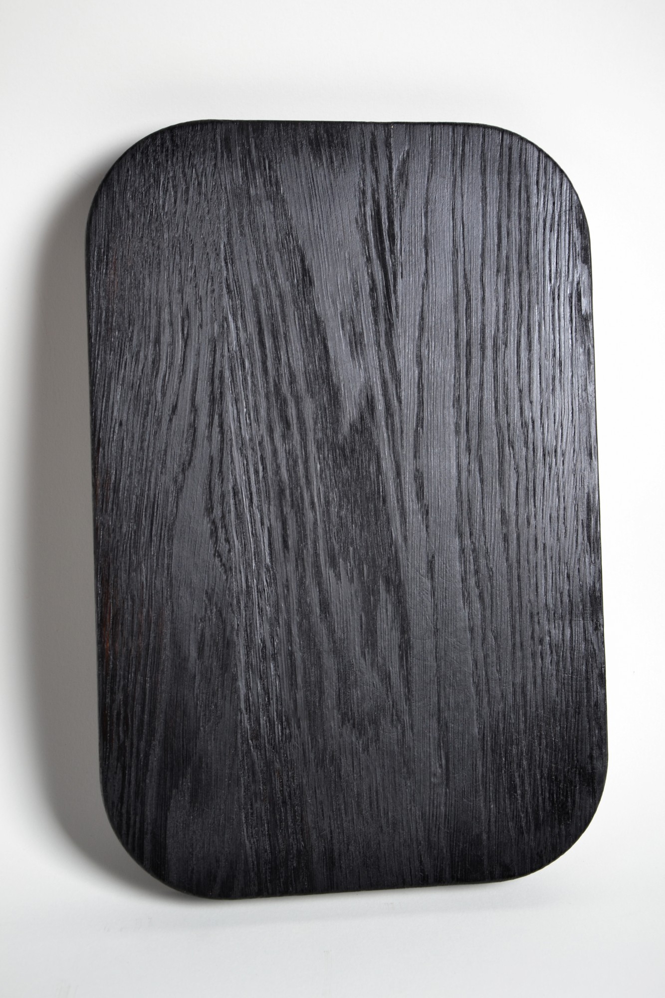 Black Cutting Board, Custom Black Serving Board, Burnt wood