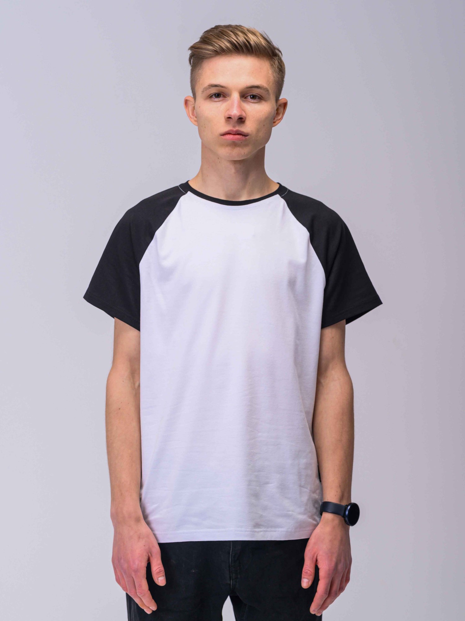 T-shirt Basic White/Back Custom Wear