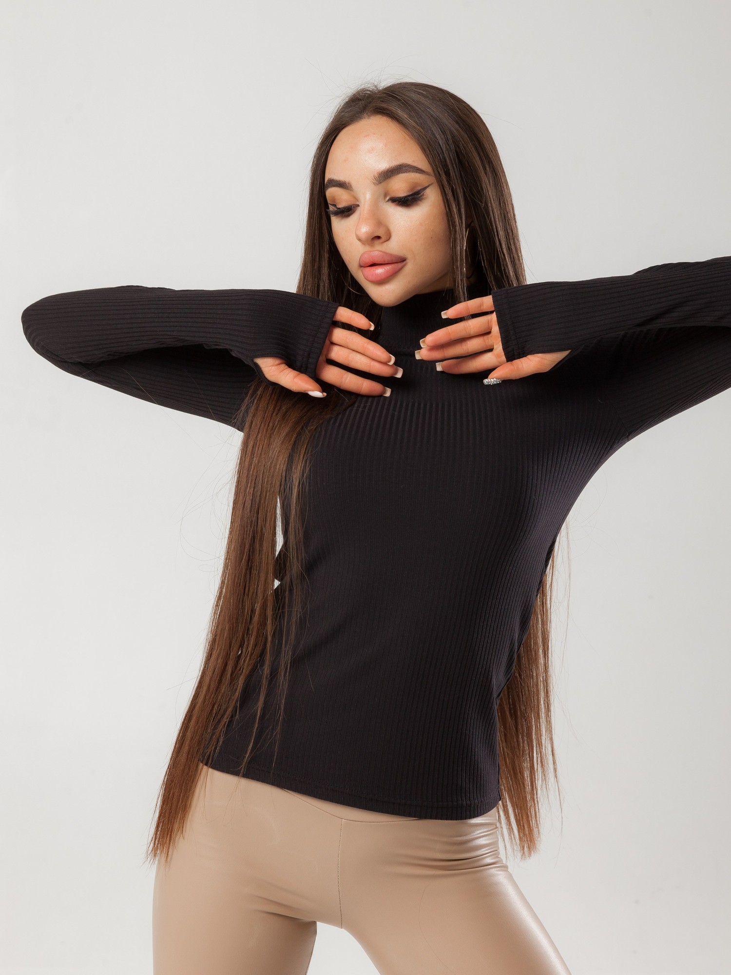 Women's turtleneck sweater Nova Vega 3362-0029