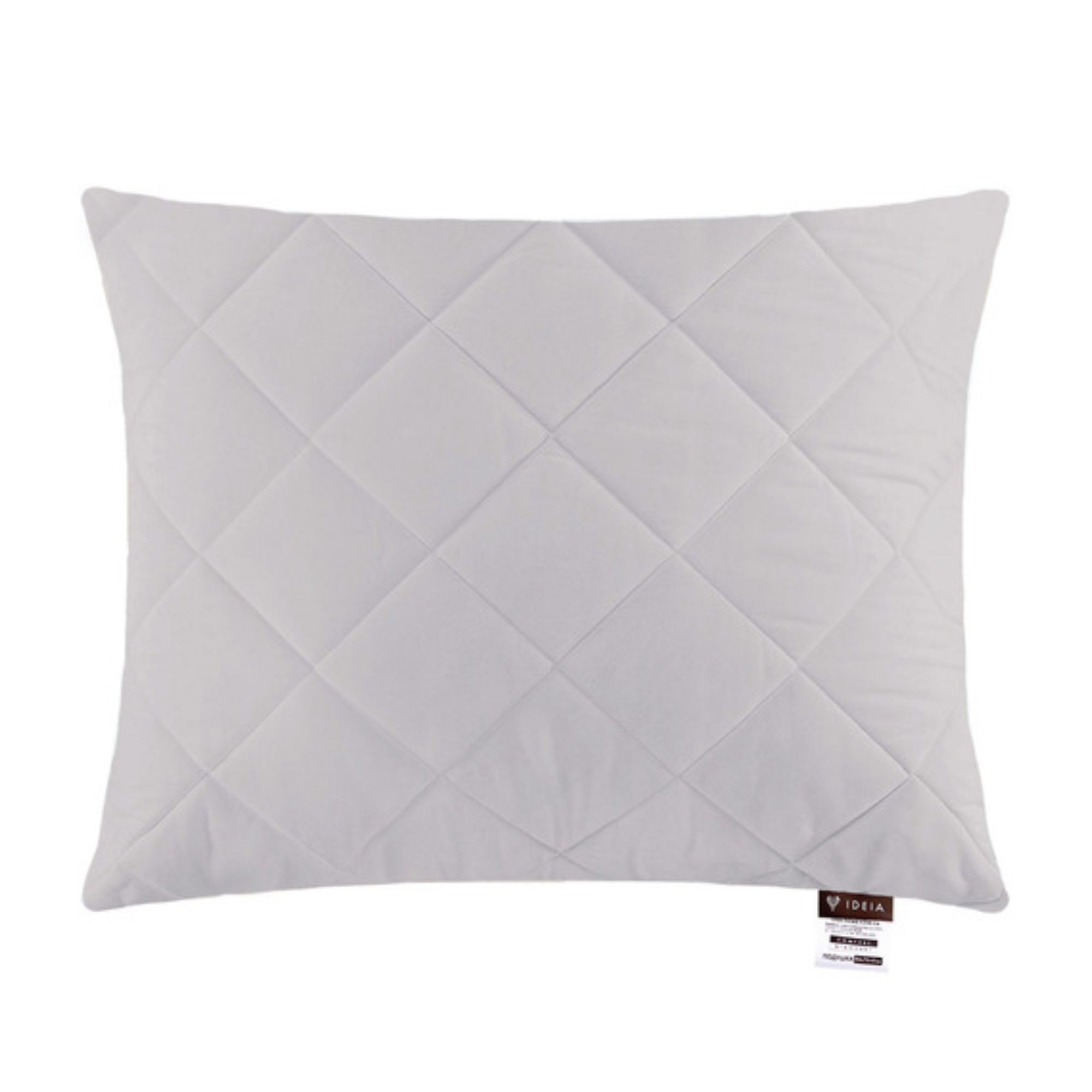 PILLOW ANTI-ALLERGENIC TM IDEIA 50*70 CM QUILTED ST. GRAY