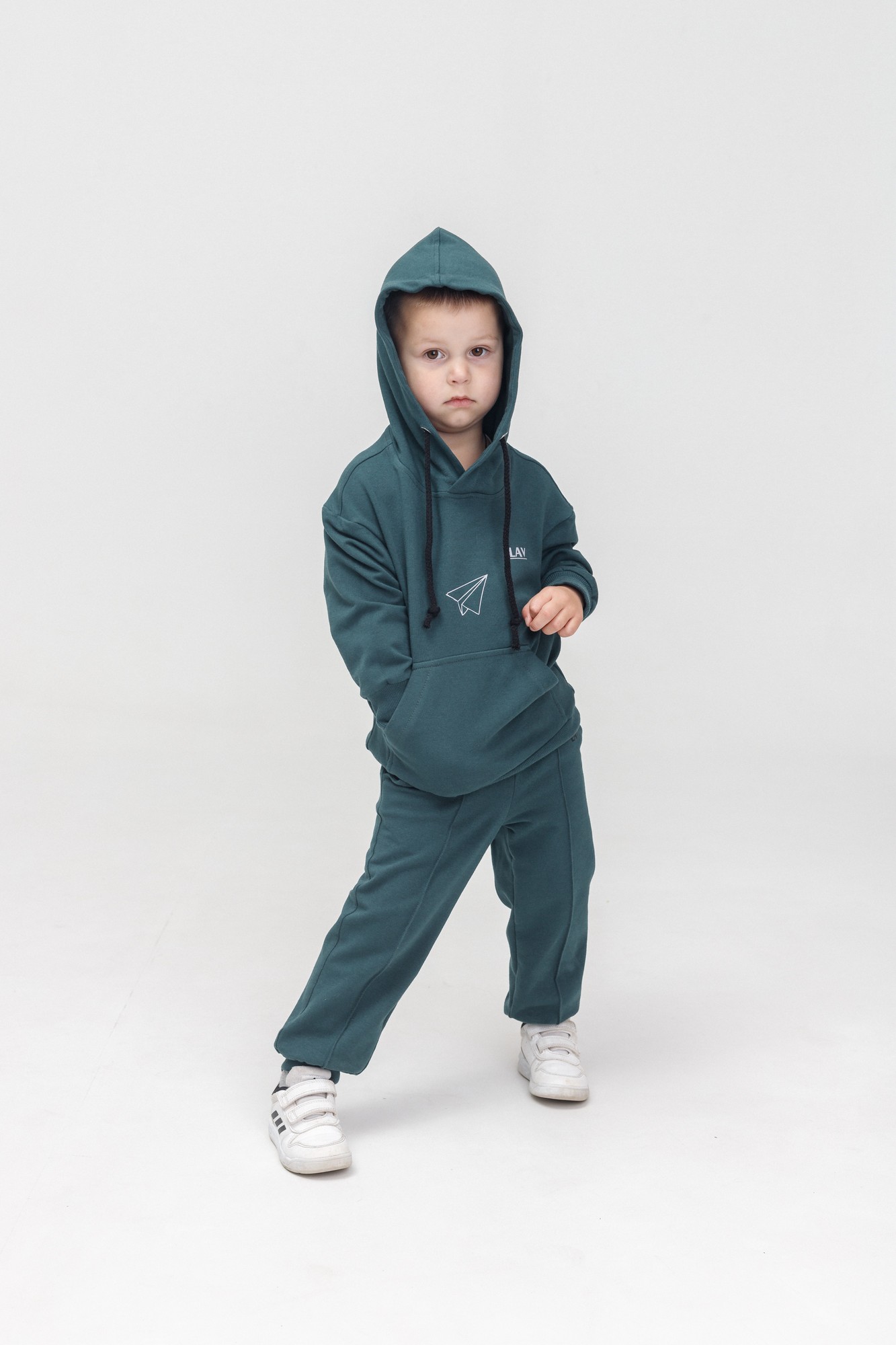 Hoodies and trousers for every day for little tomboys