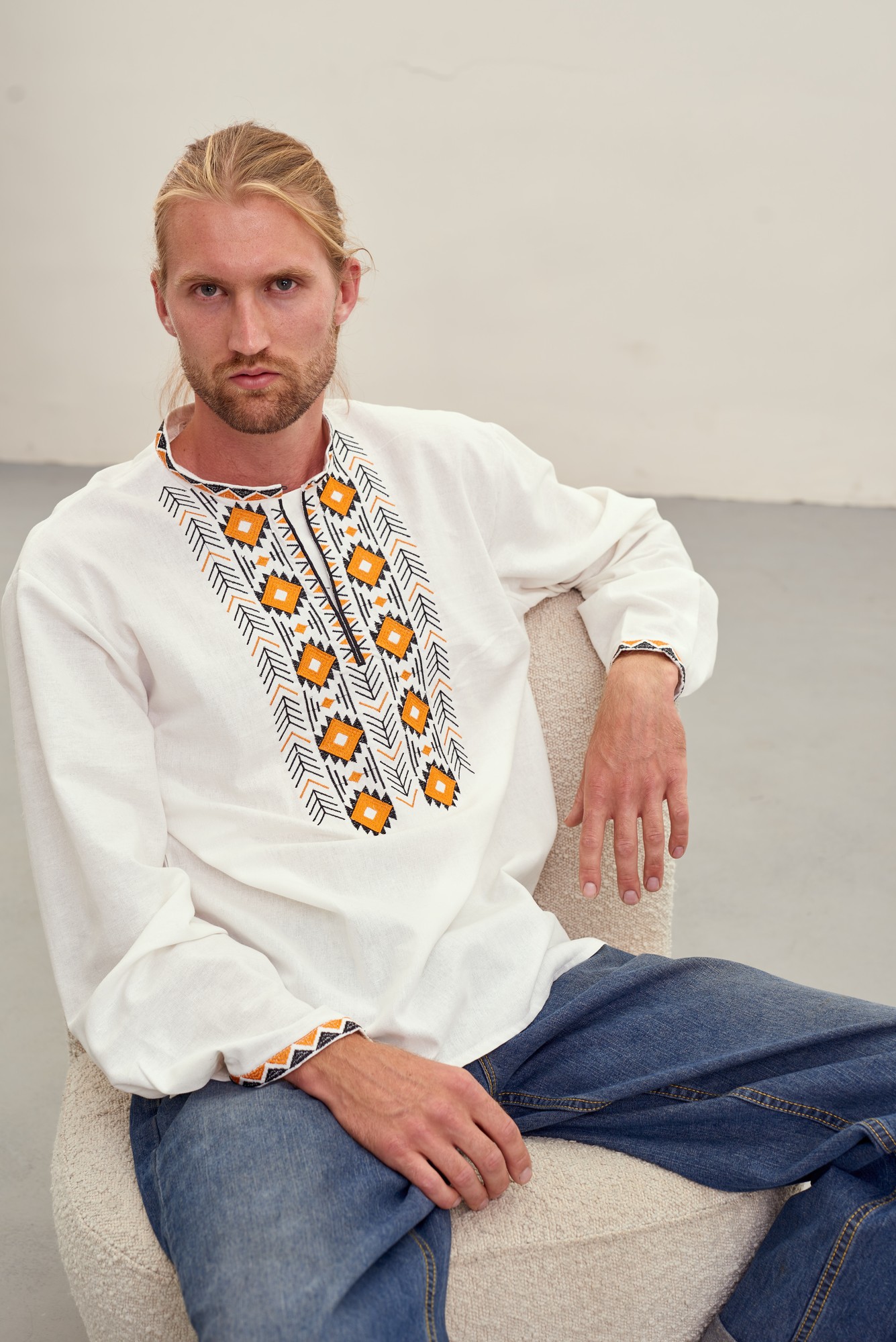 Men's embroidered shirt MEREZHKA - Danilo