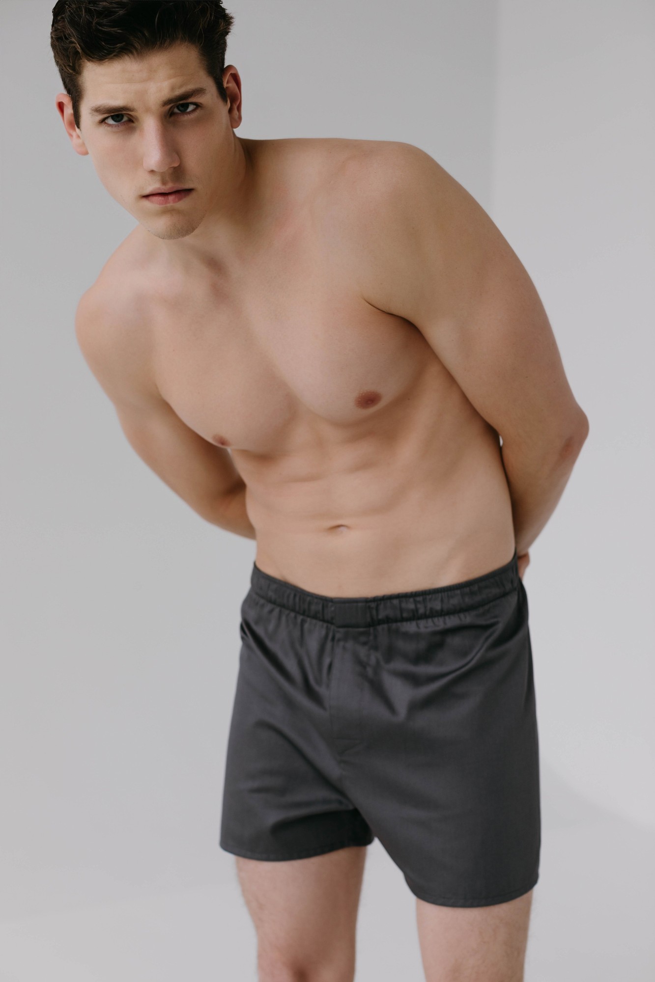 Anthracite loose boxers