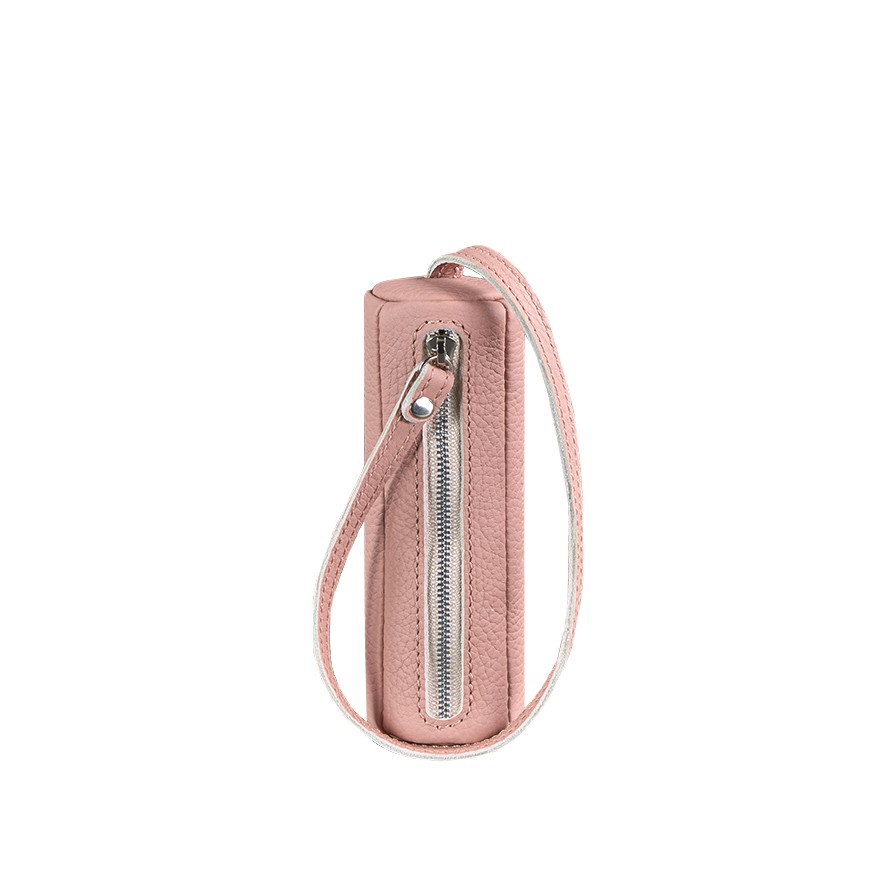 Leather Key Holder 3.0 tube pink (BN-KL-3-barbi)