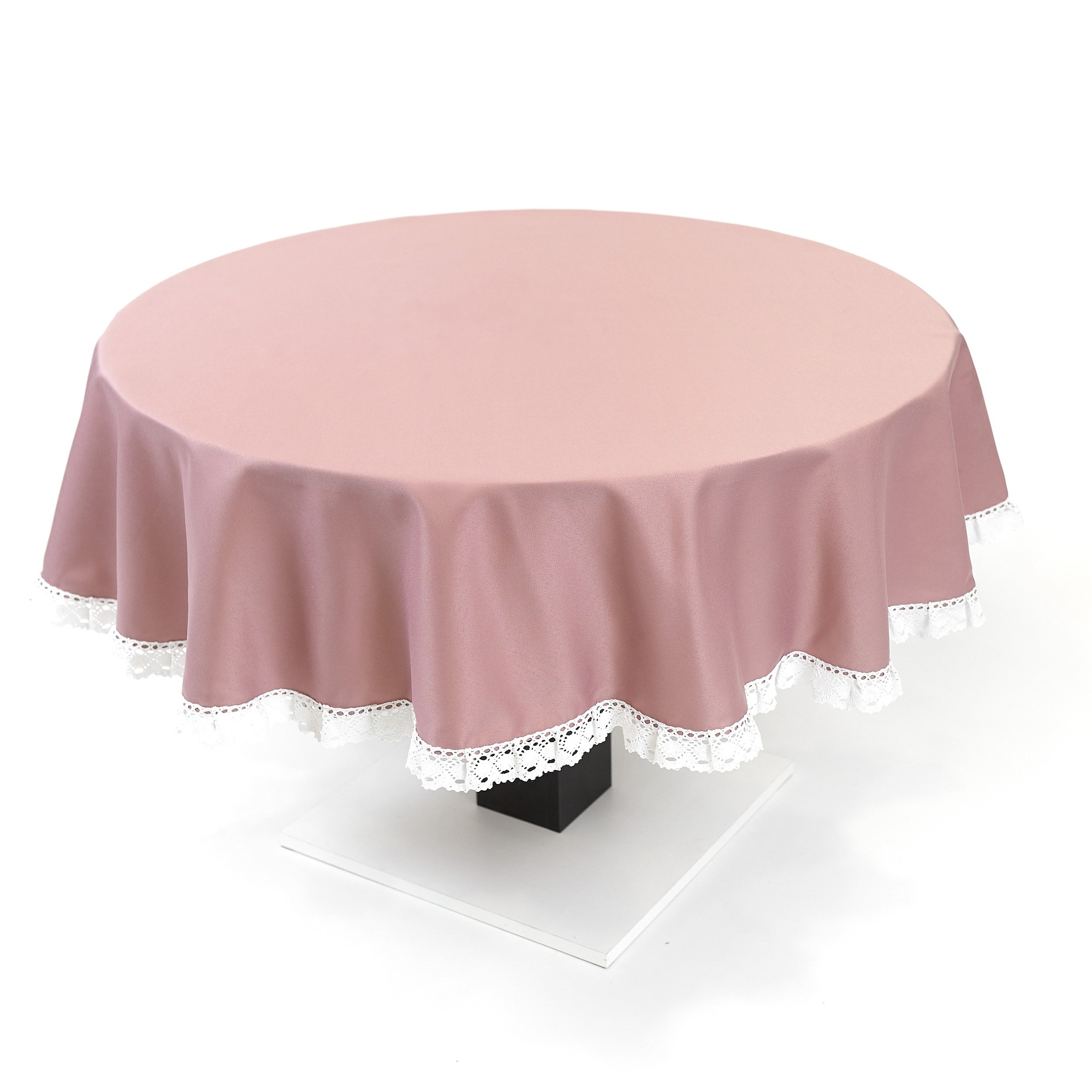 Round tablecloth, d=1.40m pink 5619/00 25658 from Еdelvika with