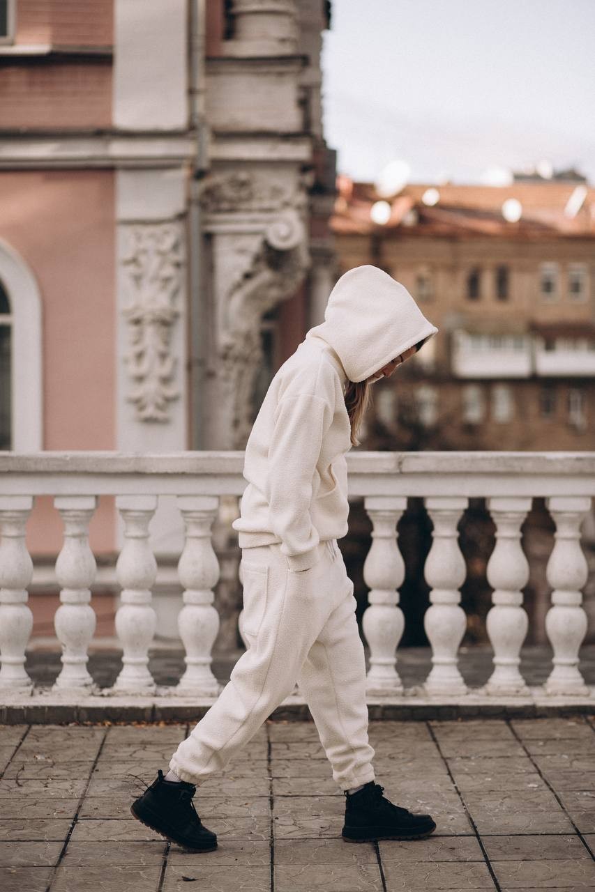 tracksuit Teddy white