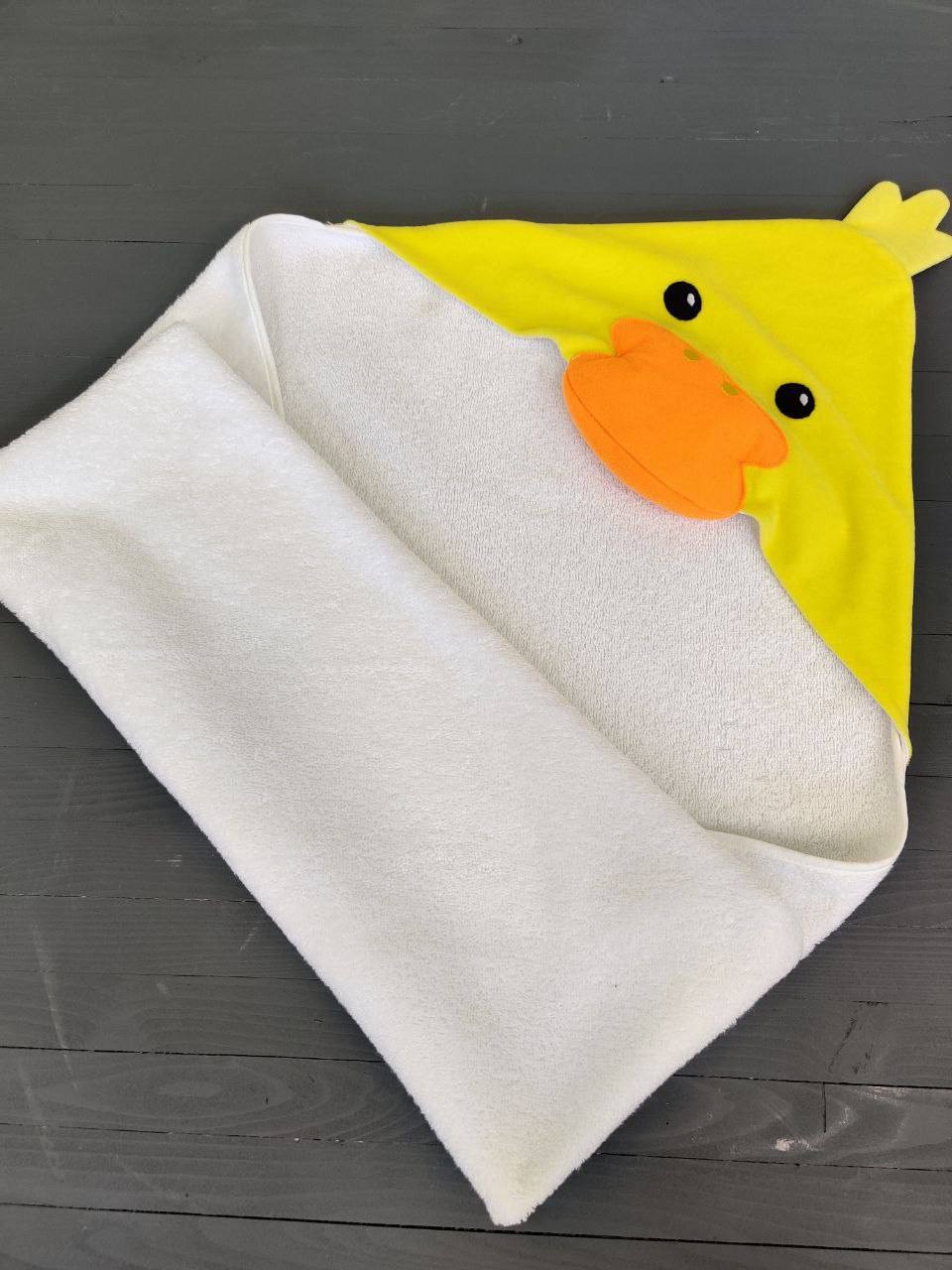 duck bath towel