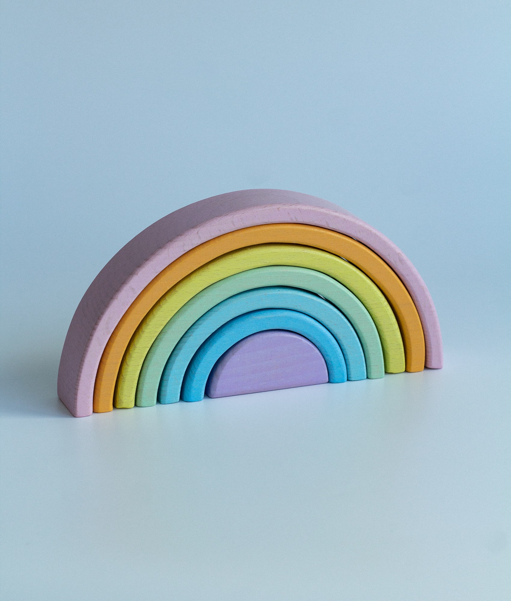 Children's wooden toy Rainbow