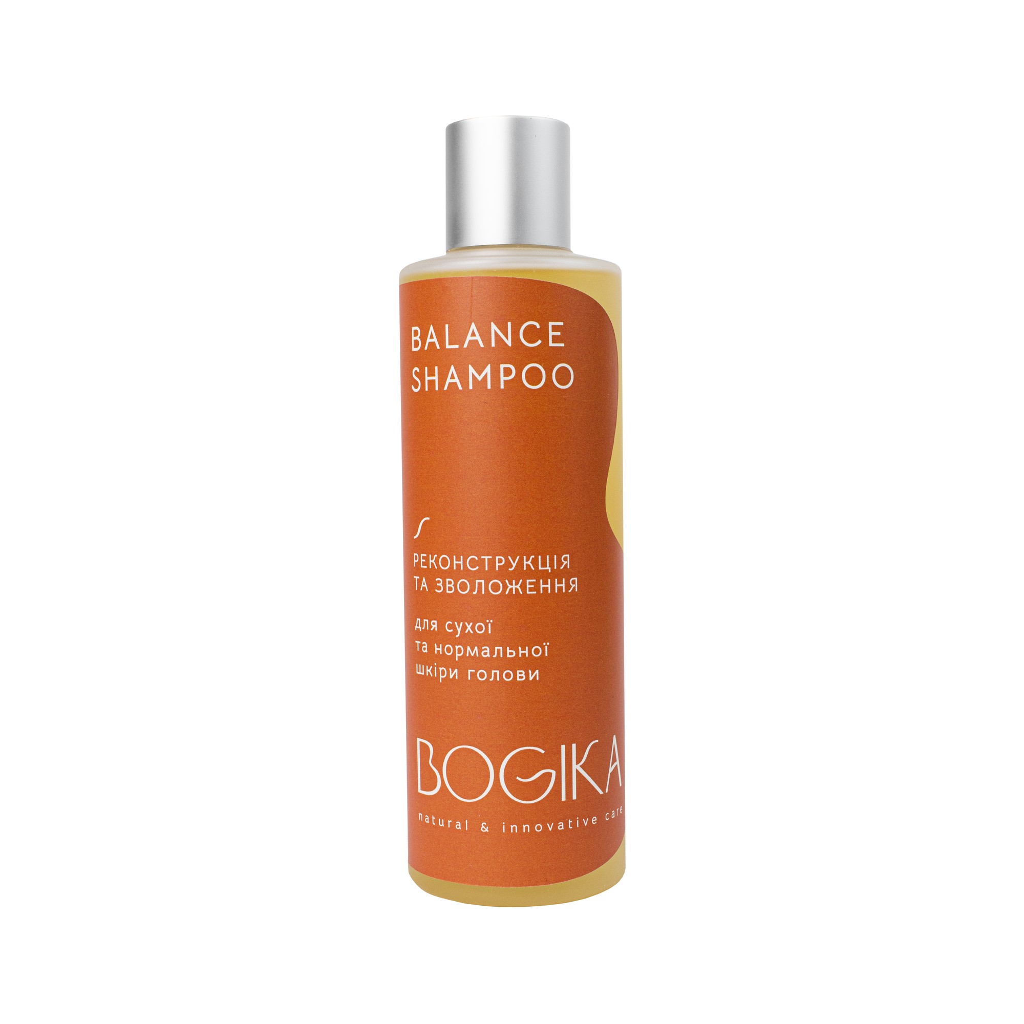 BALANCE SHAMPOO 250ml for dry and normal scalp complex action: regeneration, moisturizing softening bogika