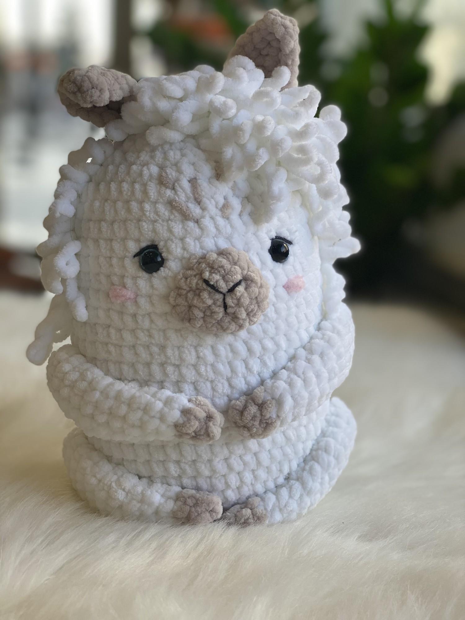 Handmade toy Alpaca