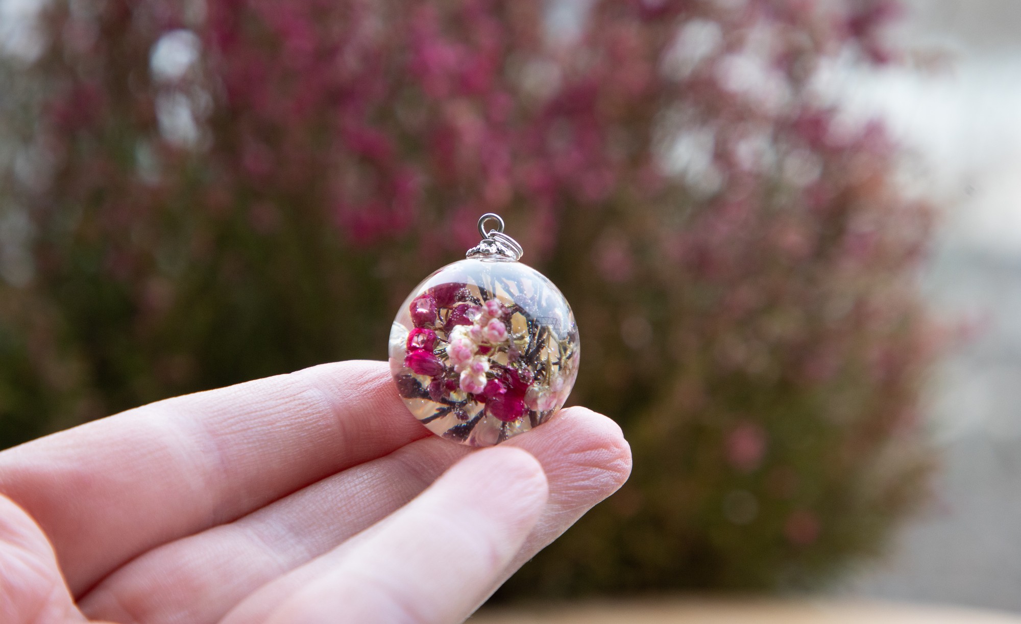 resin jewelry flowers