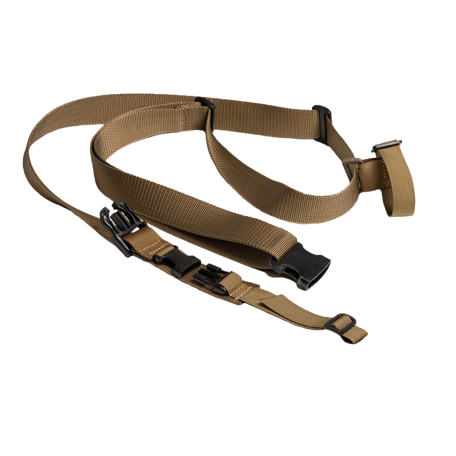 coyote poliamid 3 point sling with steel snap hook