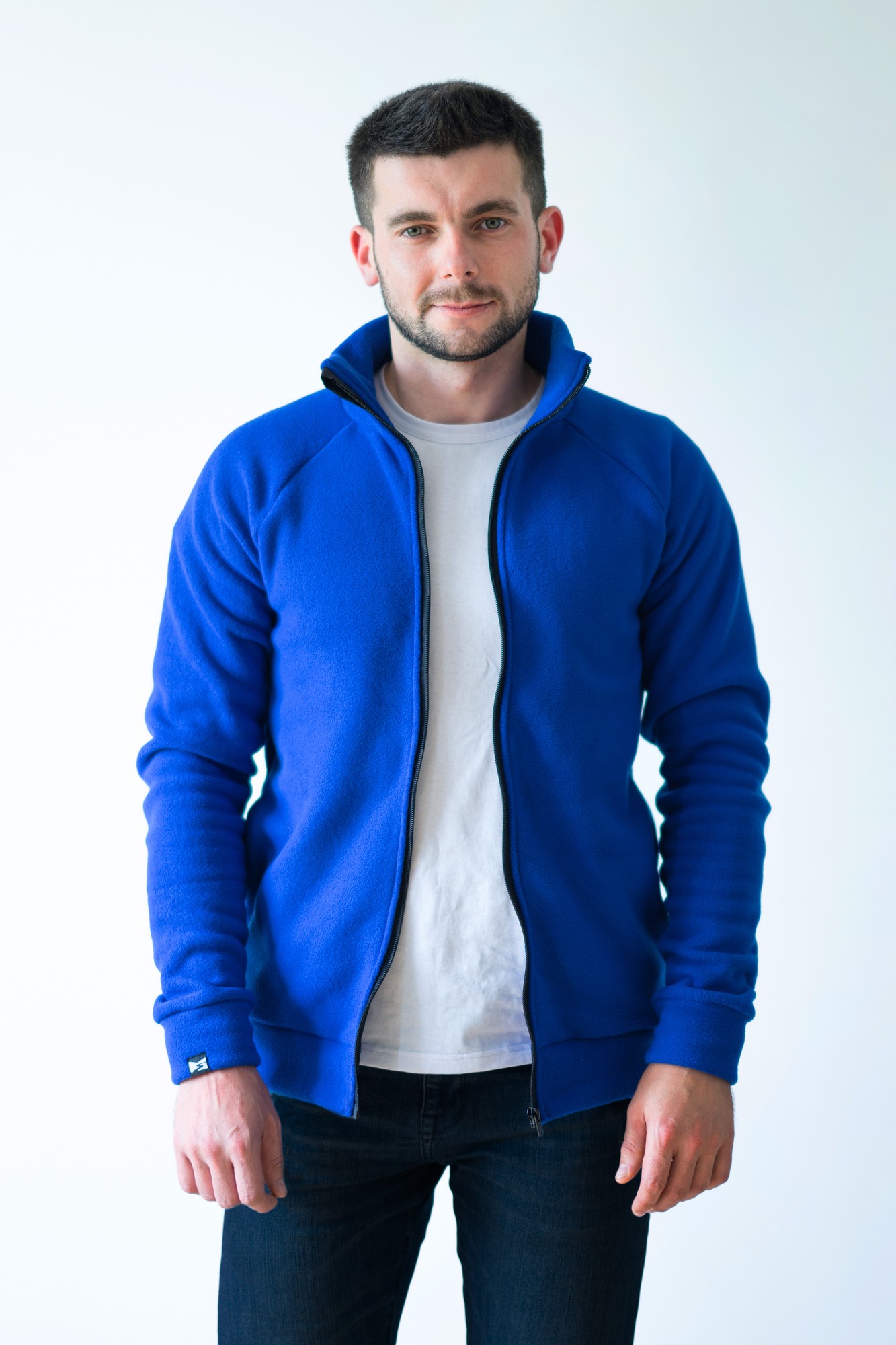 Men's fleece jacket Synevyr 260 Blue