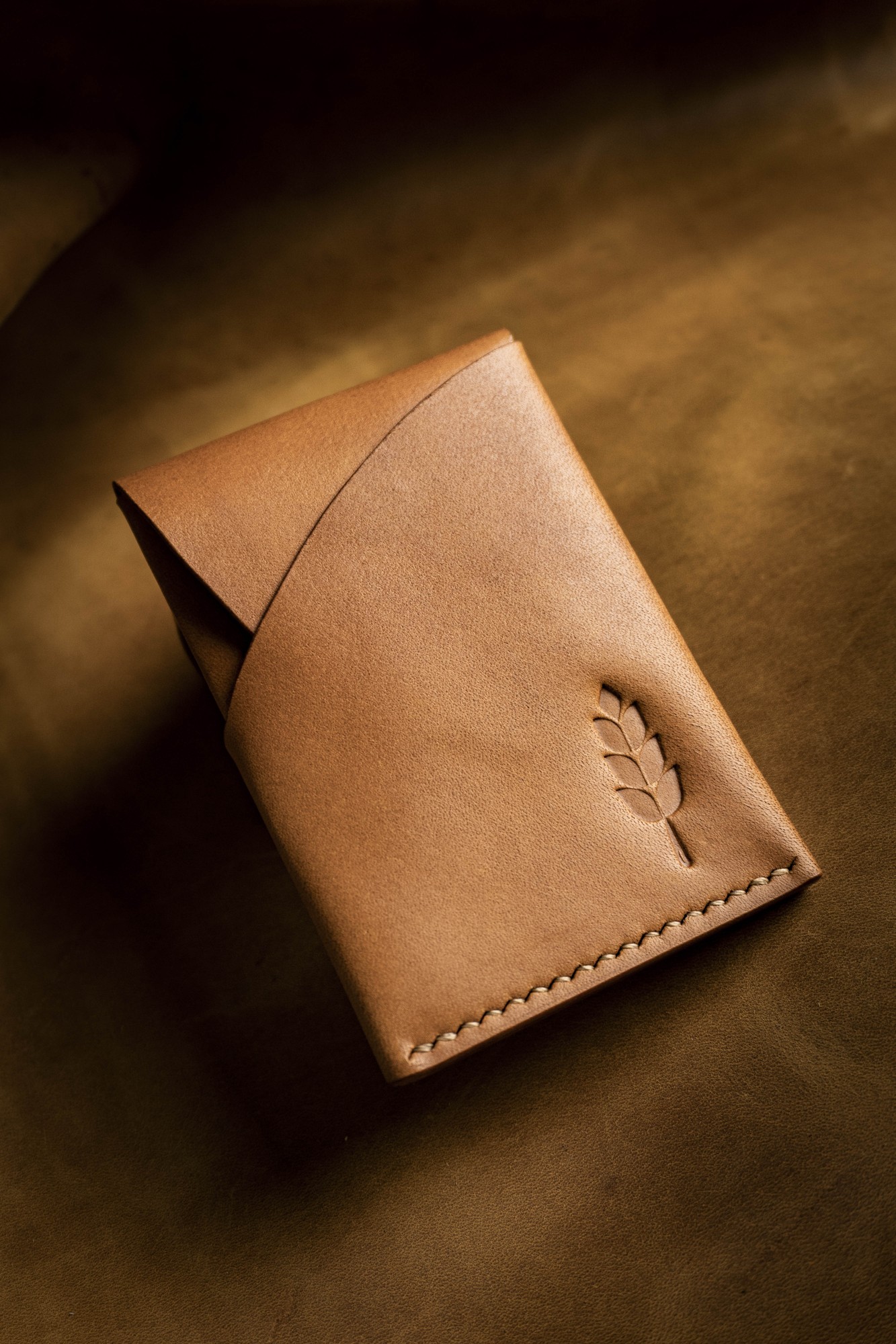 Personalized Handmade Leather Wallet [Card Holder]