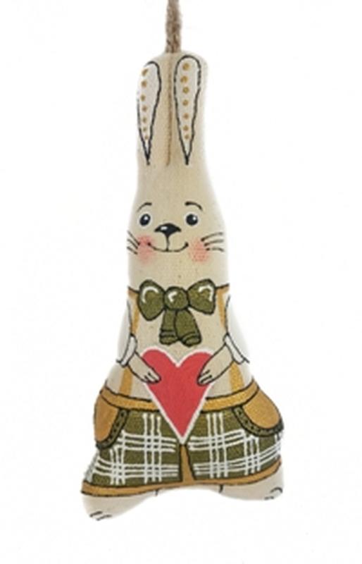 Hare in bow-tie with a heart
