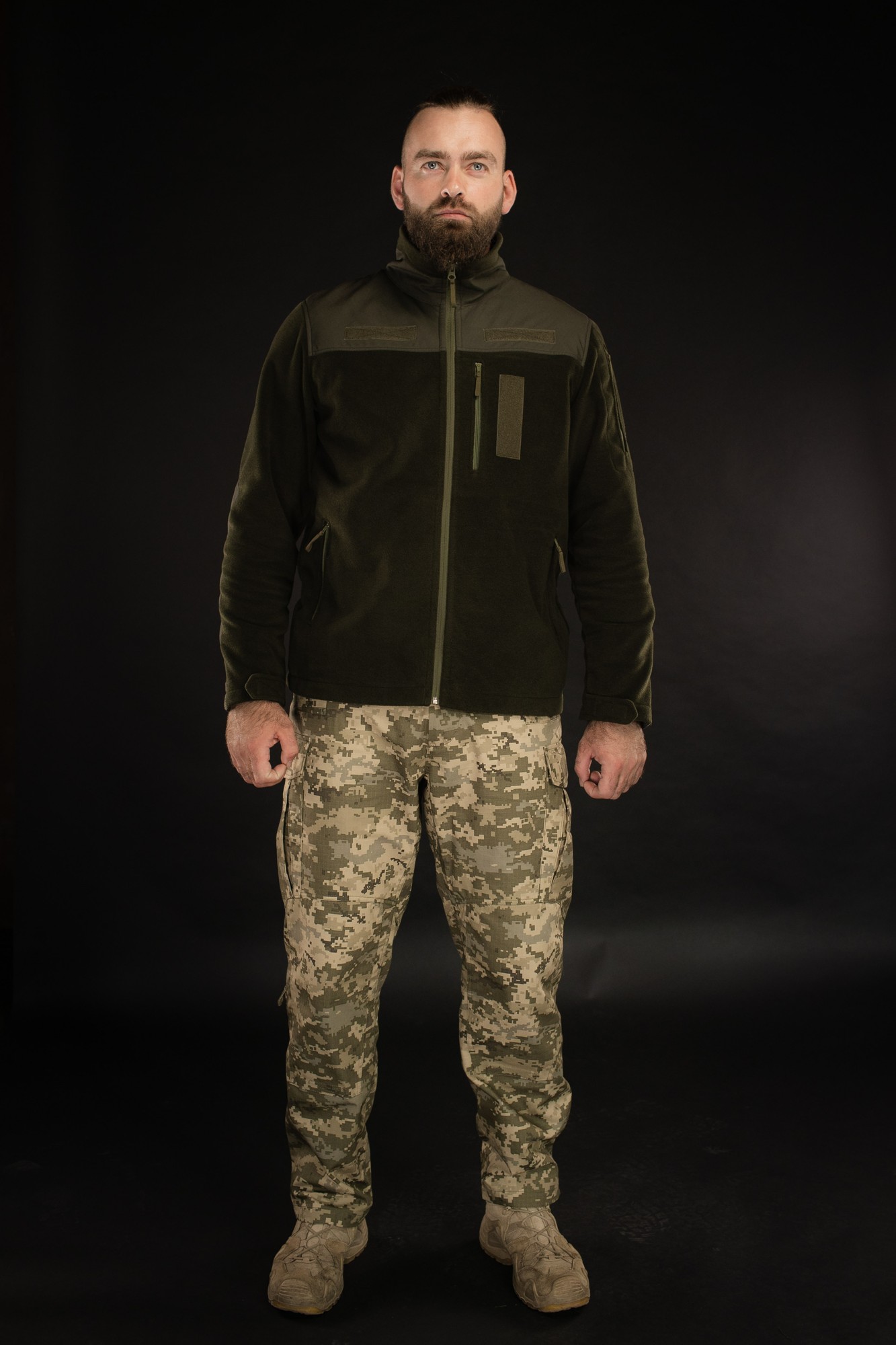 Tactical fleece jacket