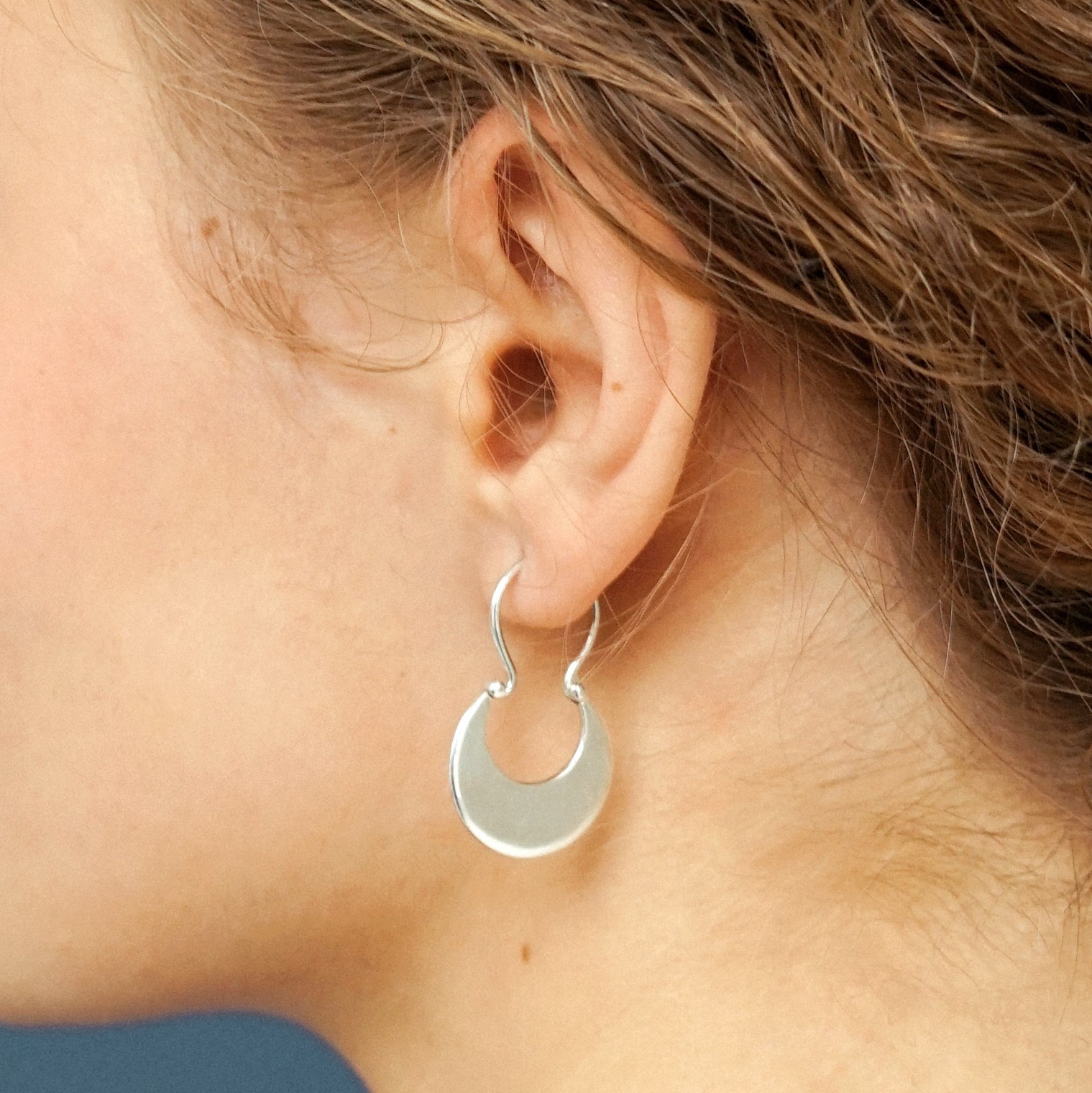 Ethnic earrings (glossy)