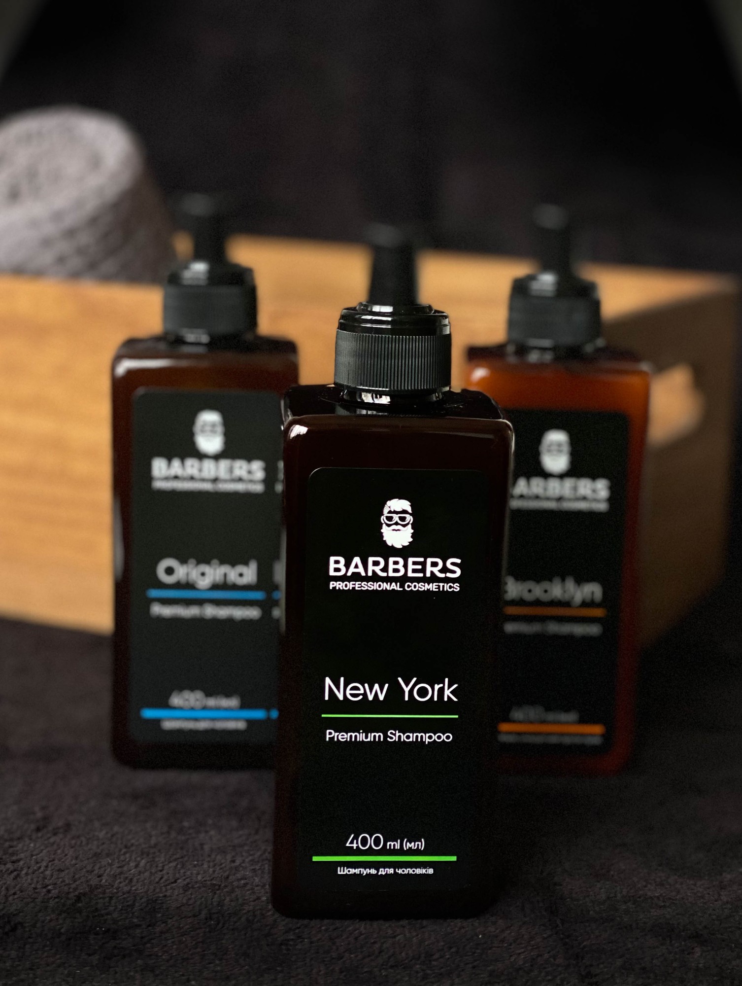 Toning Shampoo for Men Barbers New York 400 ml