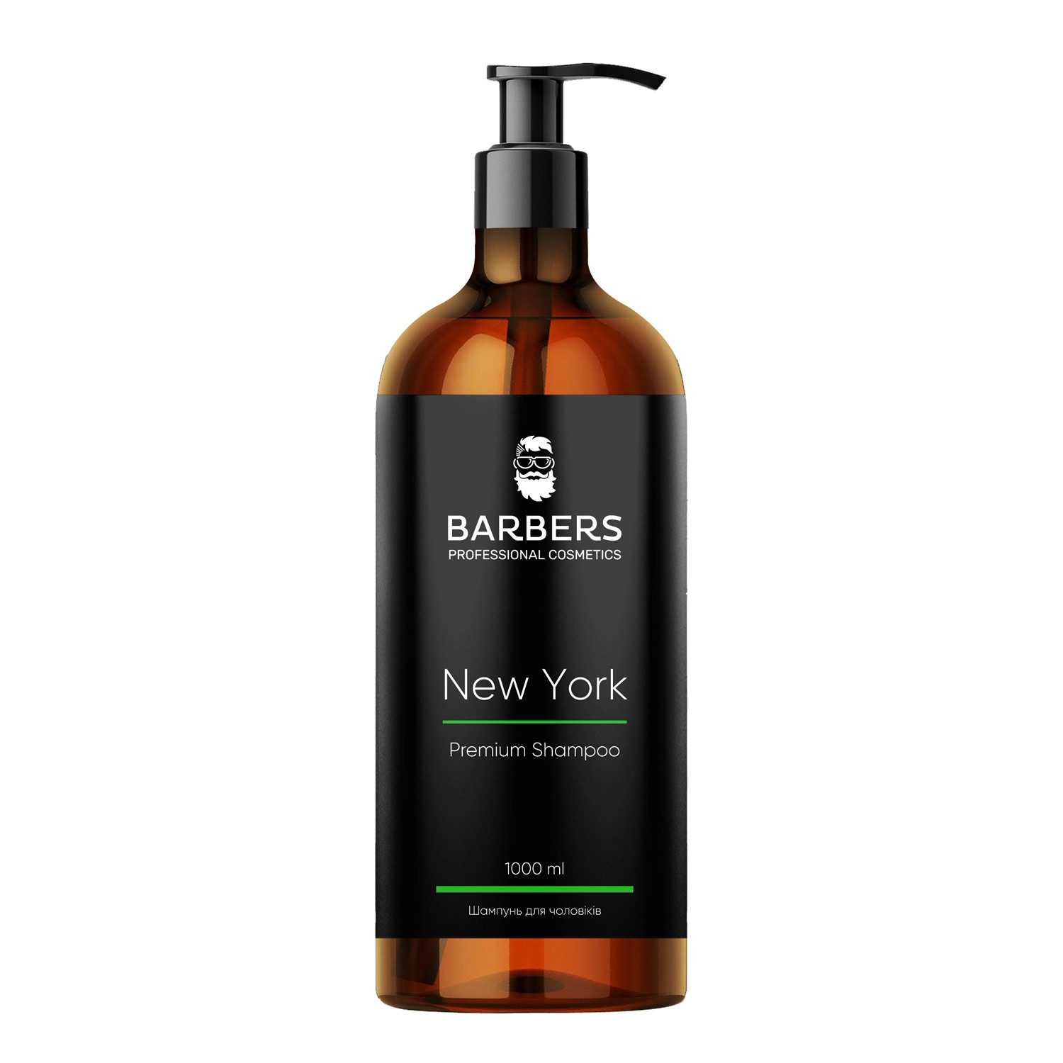 Toning Shampoo for Men Barbers New York 1000 ml