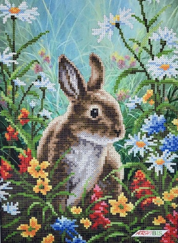Kit Bead Embroidery Rabbit zpt-032