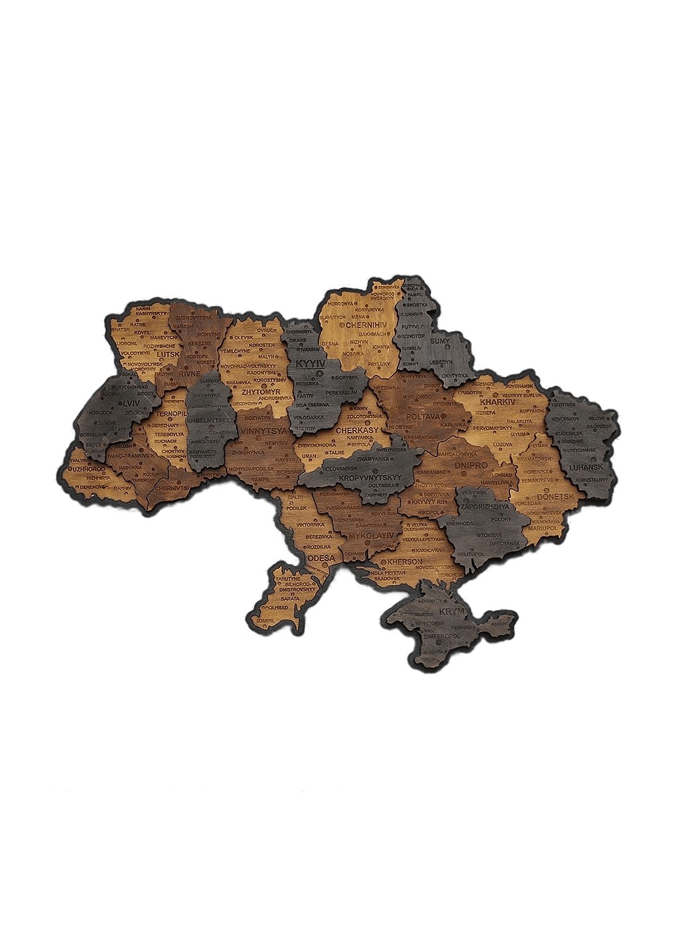 Map Of Ukraine In English