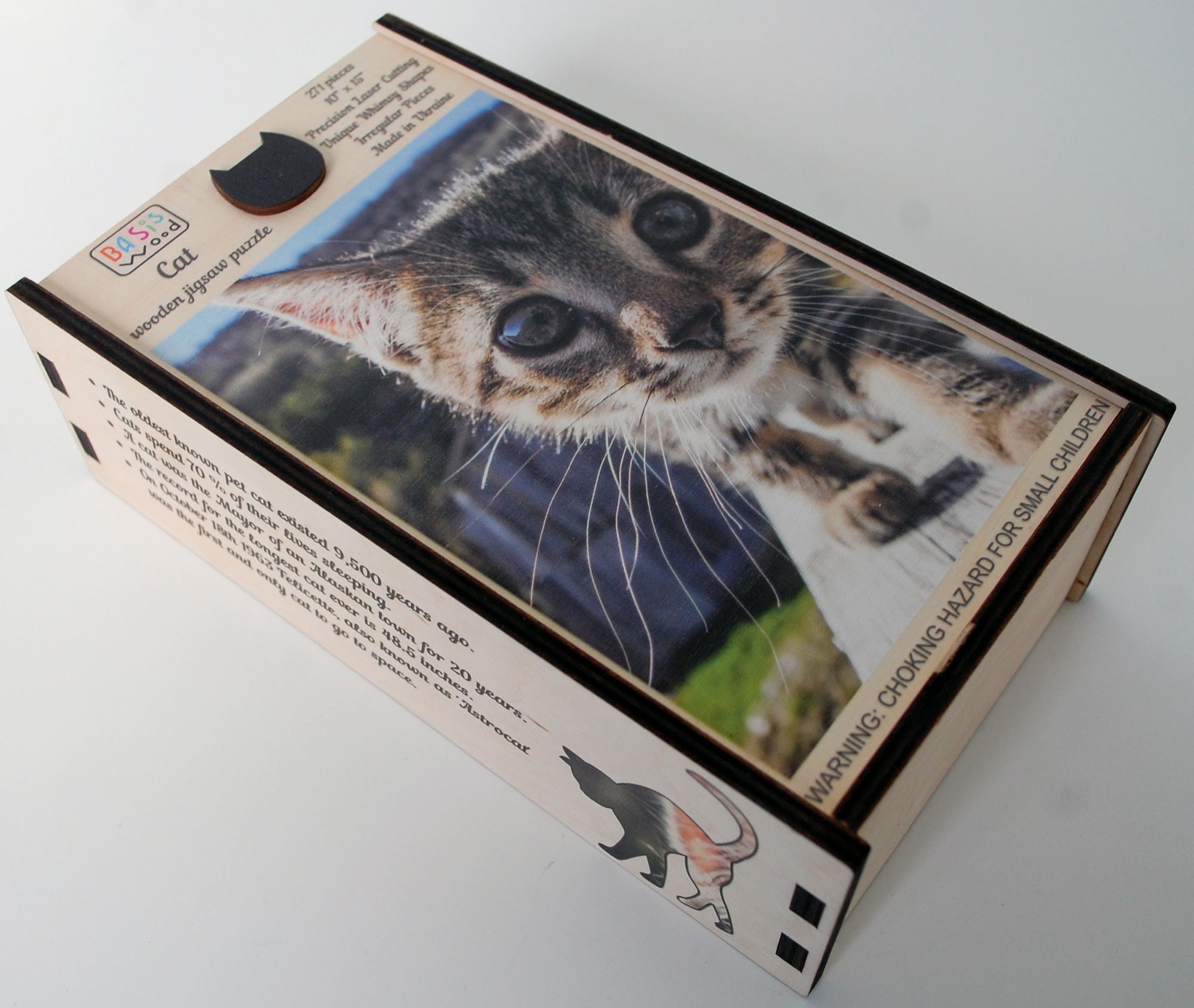 Wooden Cats Puzzle