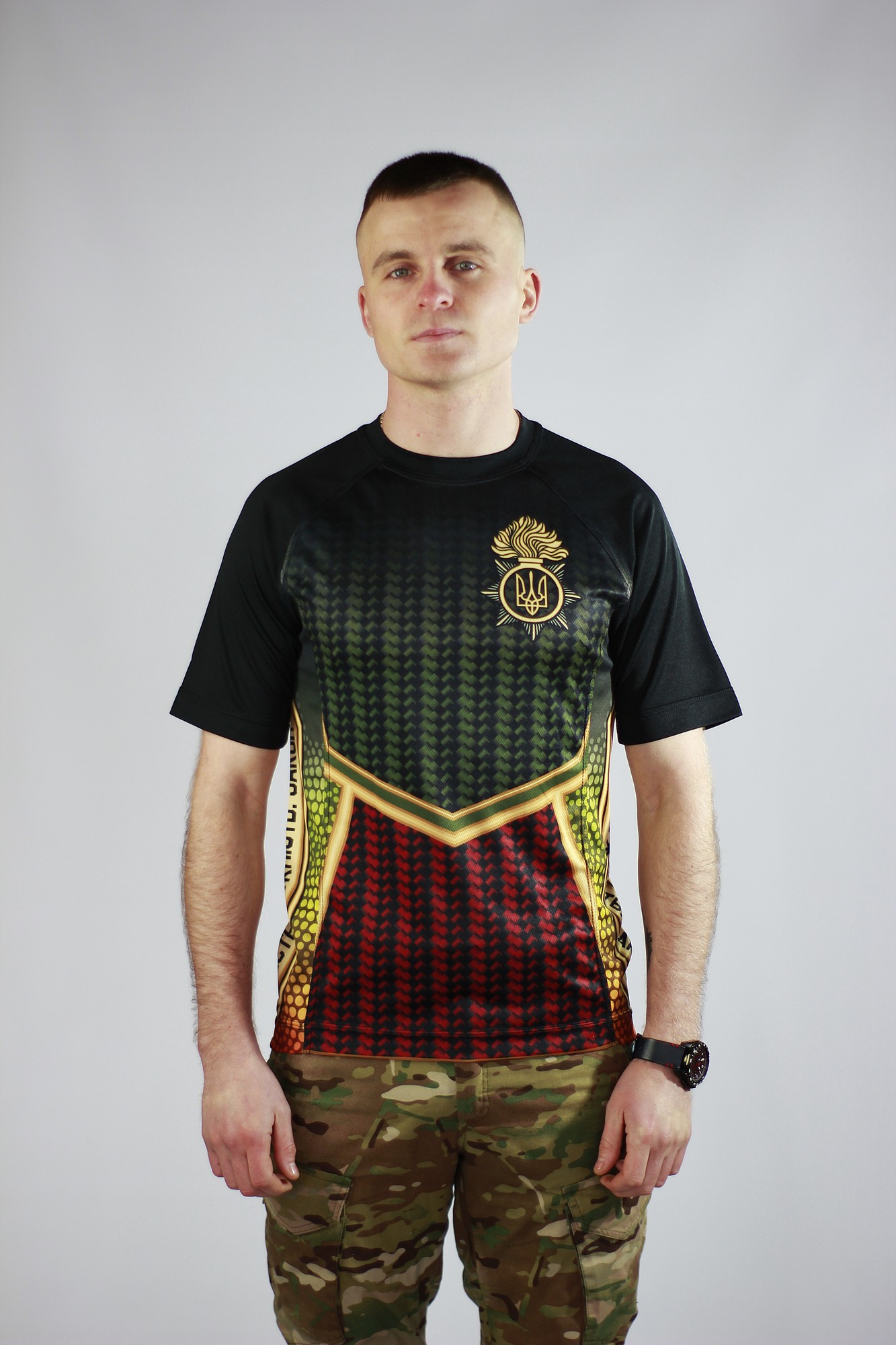 T-shirt National Guard of Ukraine CARBON  KRAMATAN Tactical Design