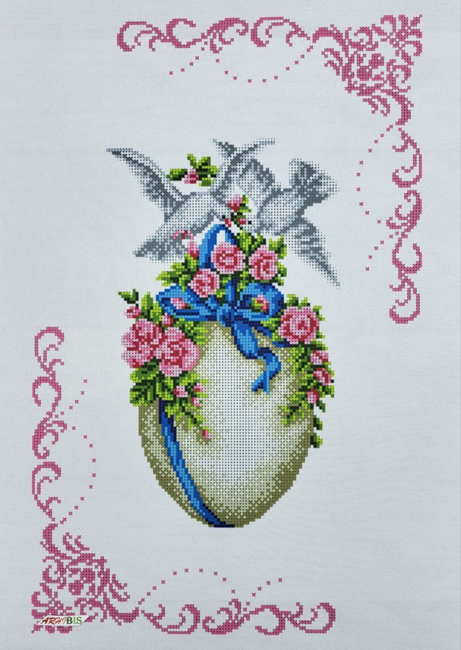 Easter Towel Kit Bead Embroidery  9062