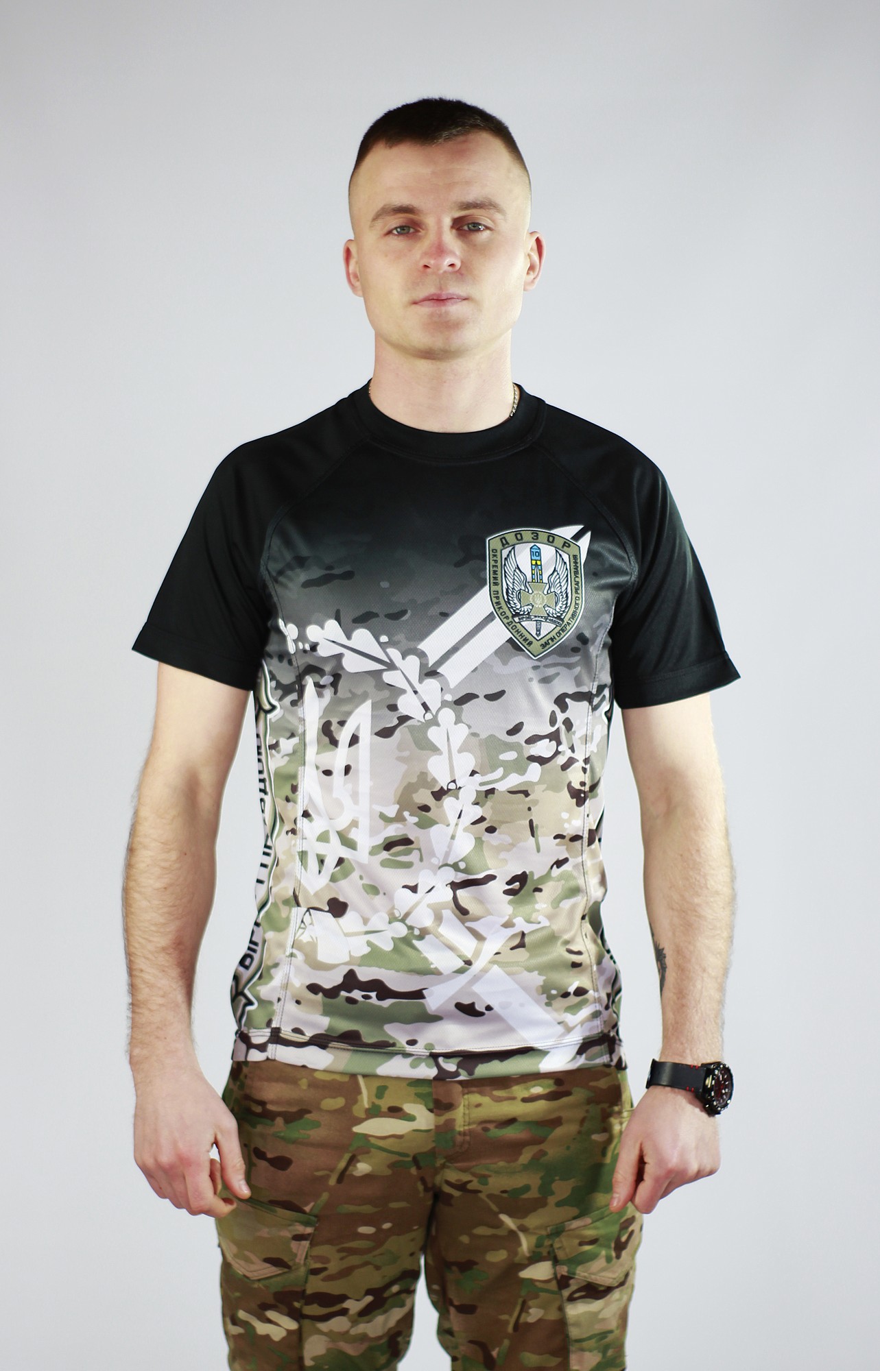 T-shirt State Border Guard Service of Ukraine "DOZOR"   KRAMATAN Tactical Design